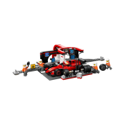 Lego City Ferrari Pit Stop & Pit Crew with Ferrari Car