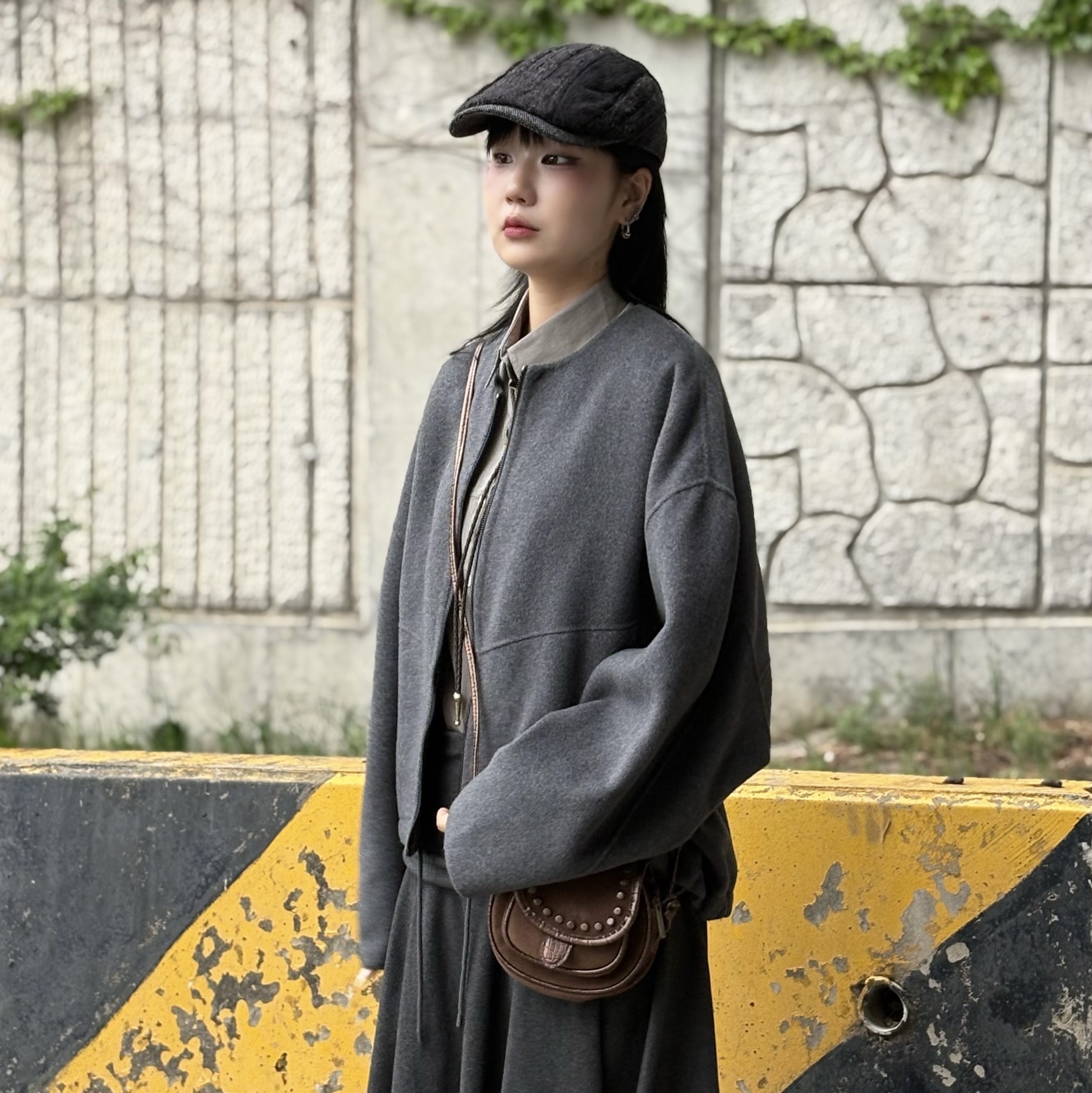 Converse x Drkshdw Turbowpn Pelican 착용 스타일 - 4