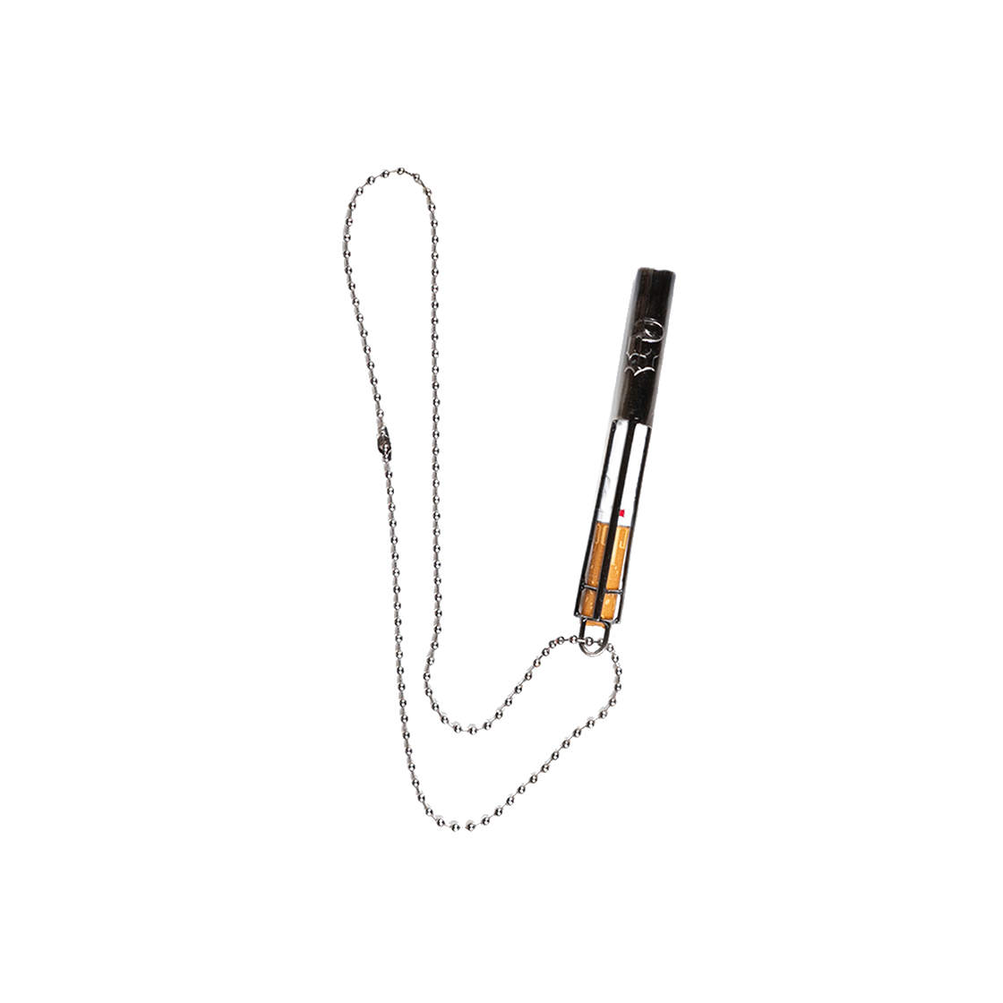 선데이오프클럽 시가렛 홀더 네크리스 앤틱 실버(Sundayoffclub Cigarette Holder Necklace Antique Silver)