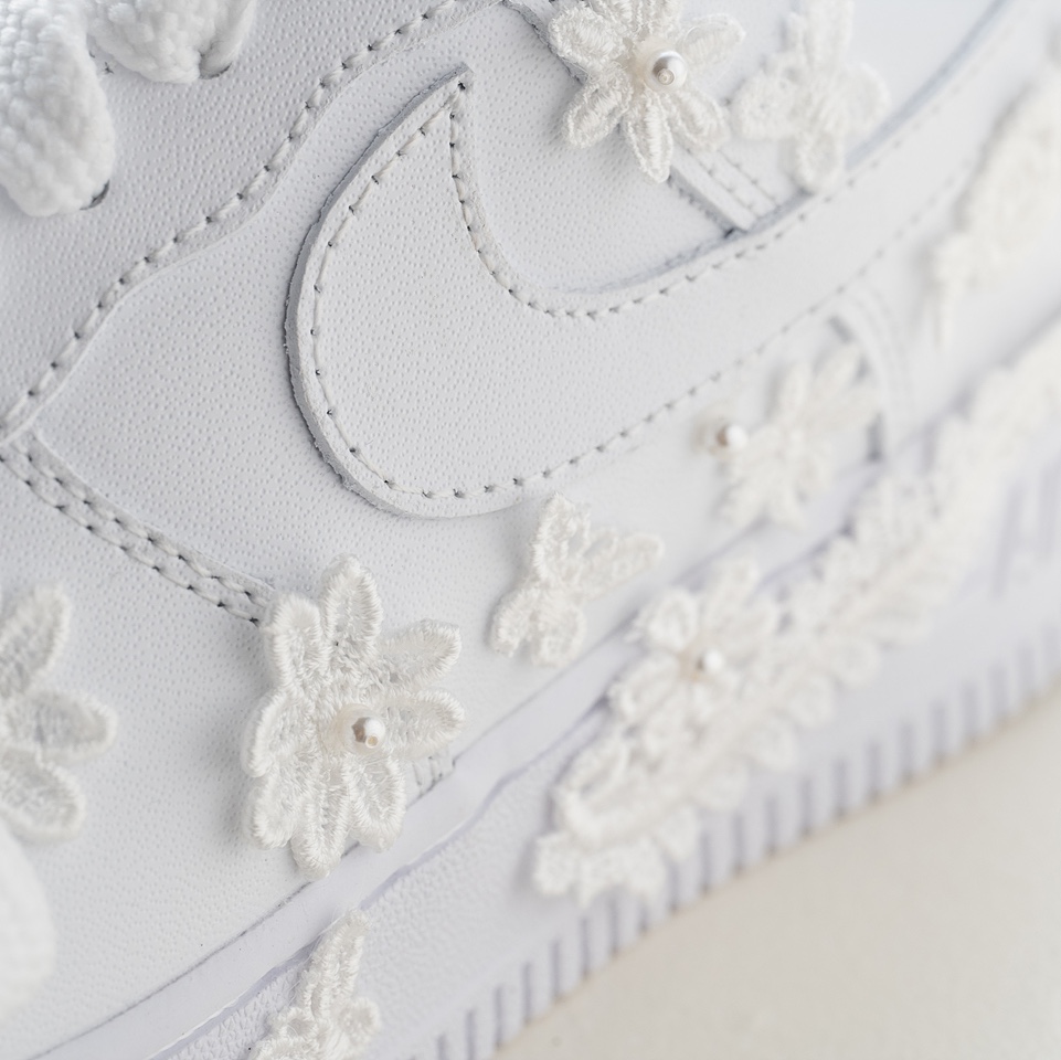 (W) Nike Air Force 1 '07 Low White 착용 스타일 - 4