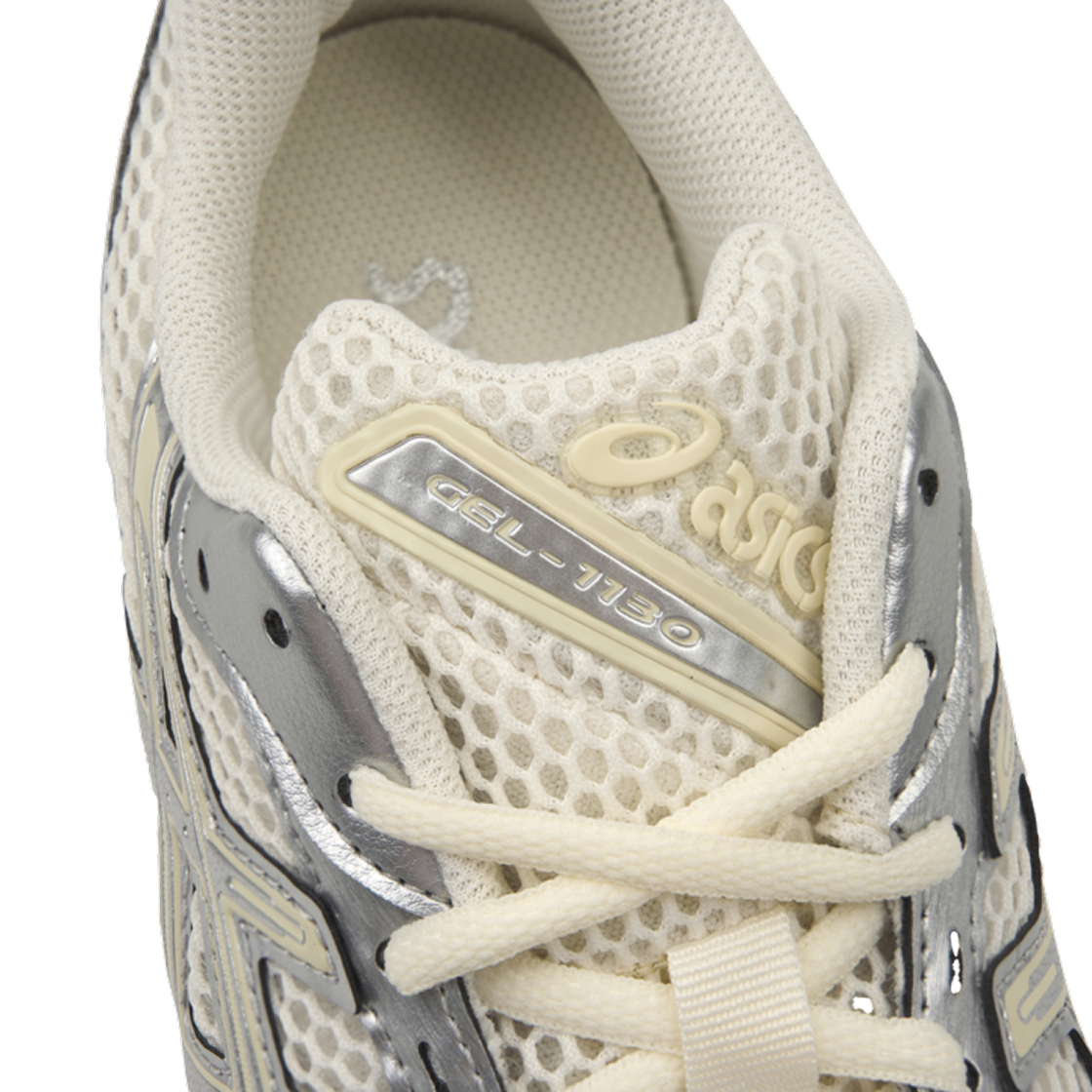 1202A164-107 (W) Asics Gel-1130 Cream Pure Silver - #8