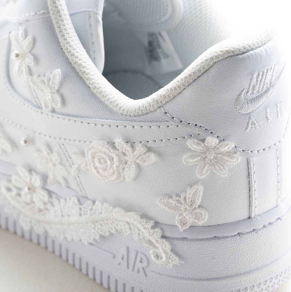 (W) Nike Air Force 1 '07 Low White 착용 스타일 - 5