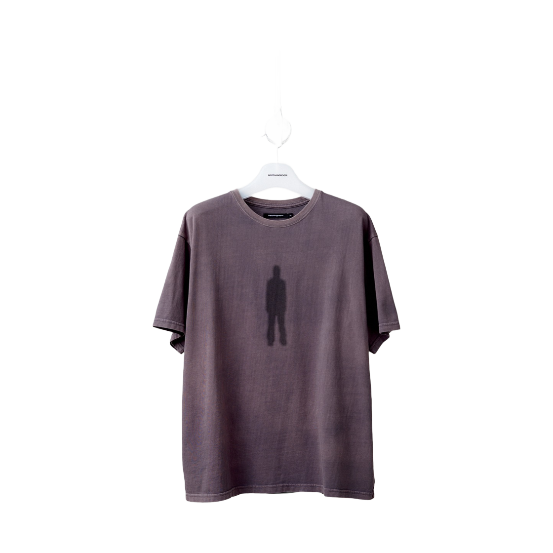 - Hatchingroom VTG Ghost T-shirt 1/2 Washed Purple Charcoal