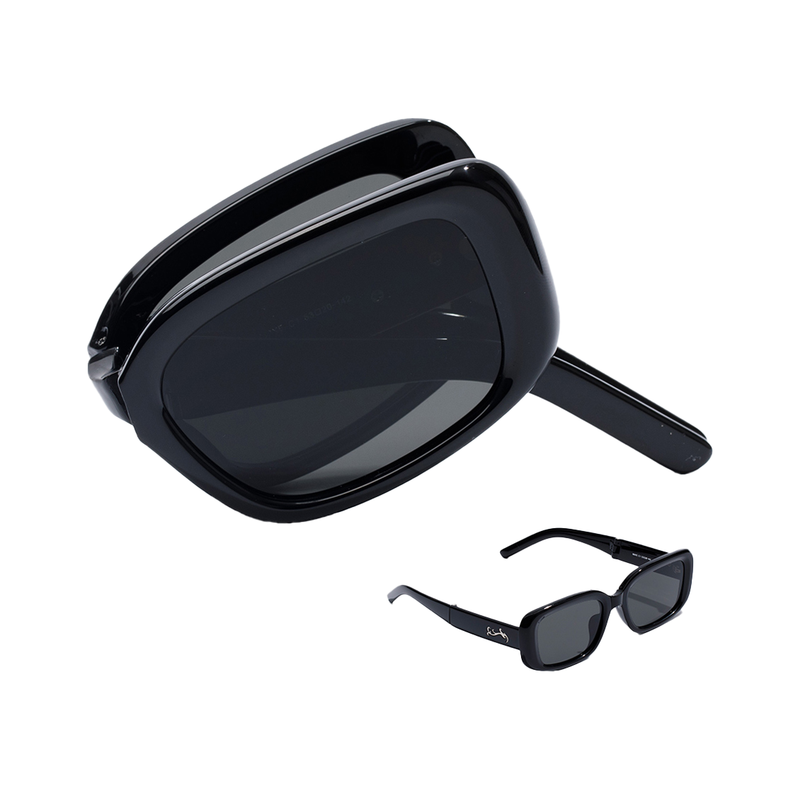 [예약 배송] 리끌로우 마예 선글라스 블랙([예약 배송] RECLOW Maye Sunglass Black) - 1