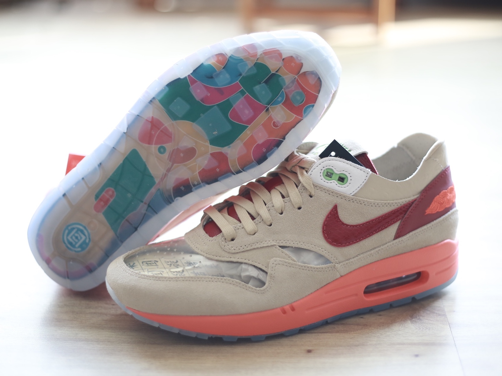 Nike x Clot Air Max 1 Net 착용 스타일