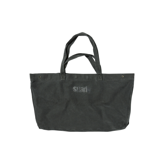 SDESBA200 Suade Washed Big Tote Bag Pigment Black