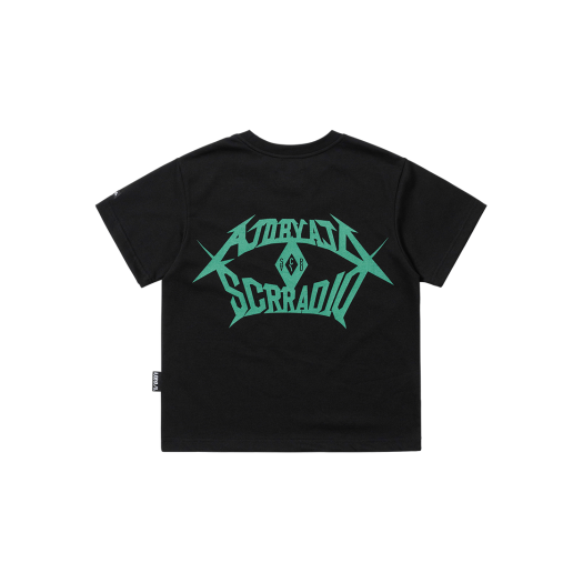 SA252TE002BK AJOBYAJO SCR x AJOBYAJO Mini T-shirt Black