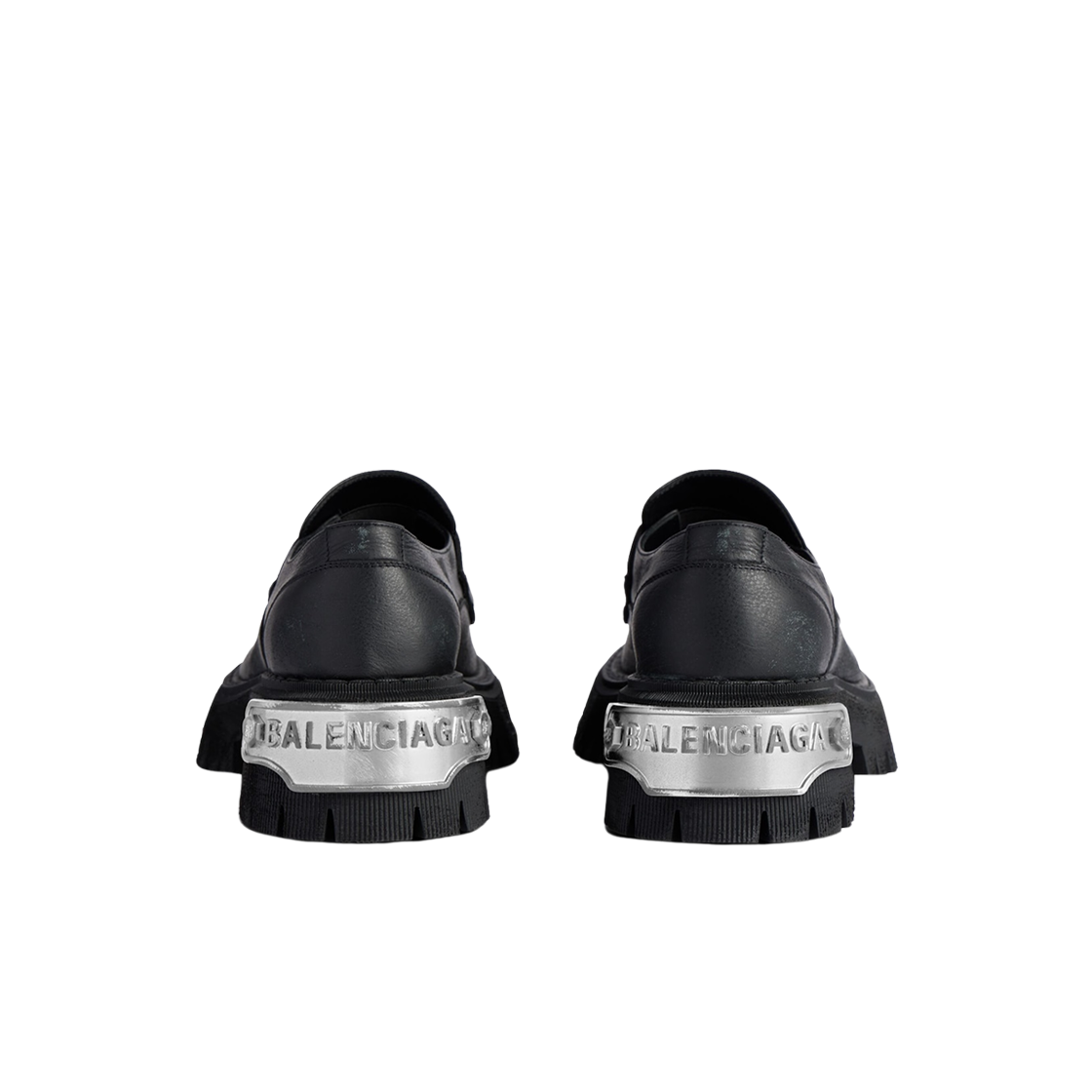 발렌시아가 트랙터 로퍼 블랙(Balenciaga Tractor Loafers Black) - 3