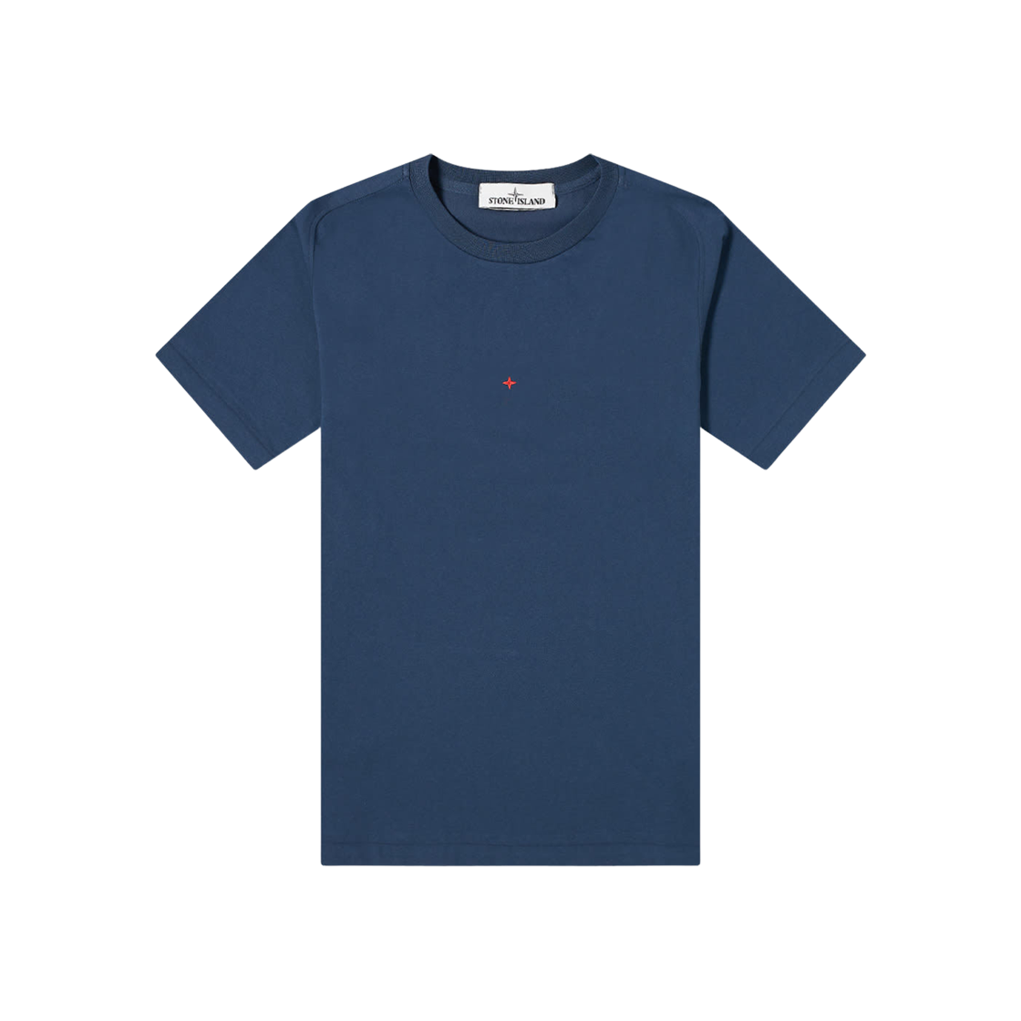7415216X3-V0024 Stone Island 216X3 Logo T-Shirt Avio Blue - 21SS