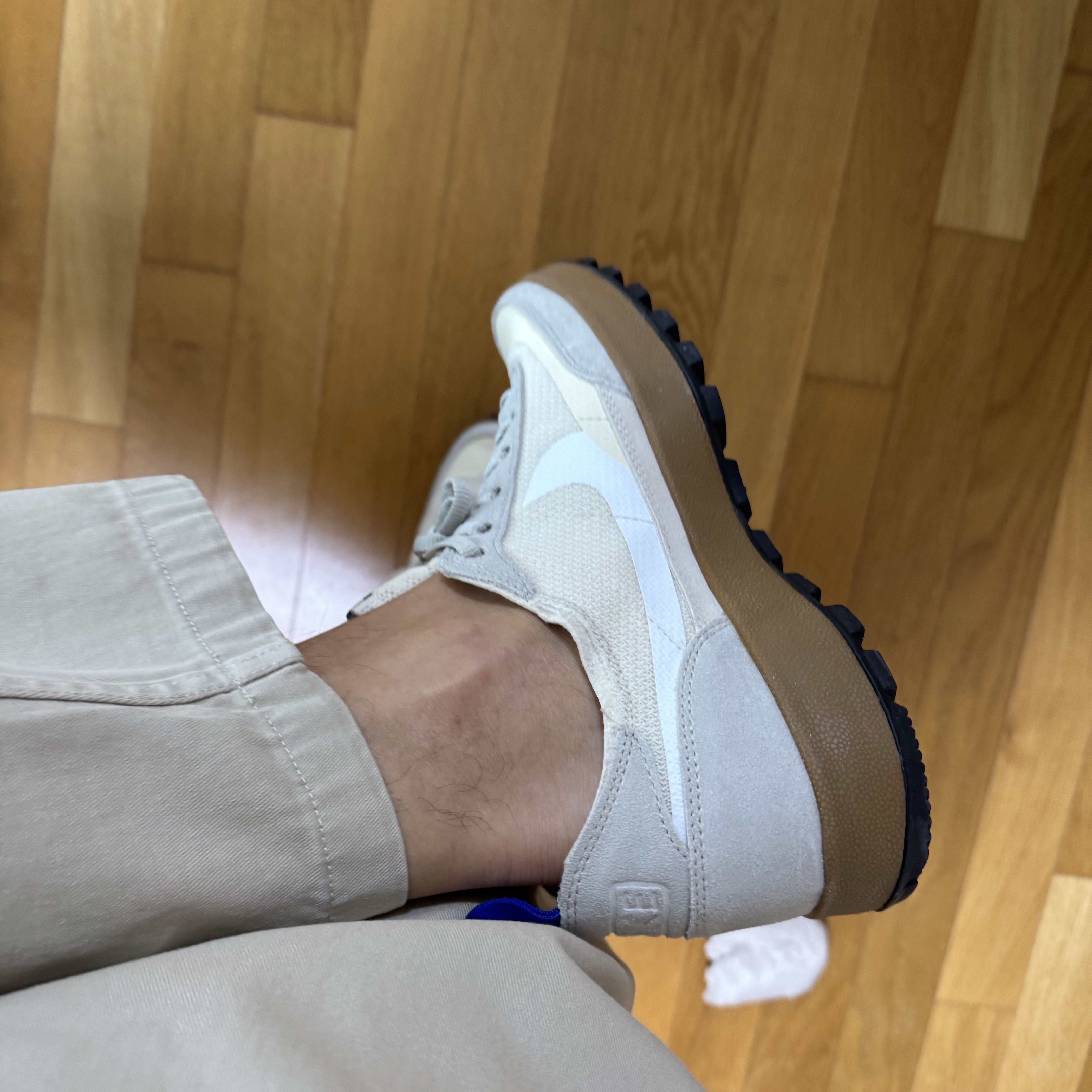 Nike x Tom Sachs General Purpose Shoe Light Cream 착용 스타일