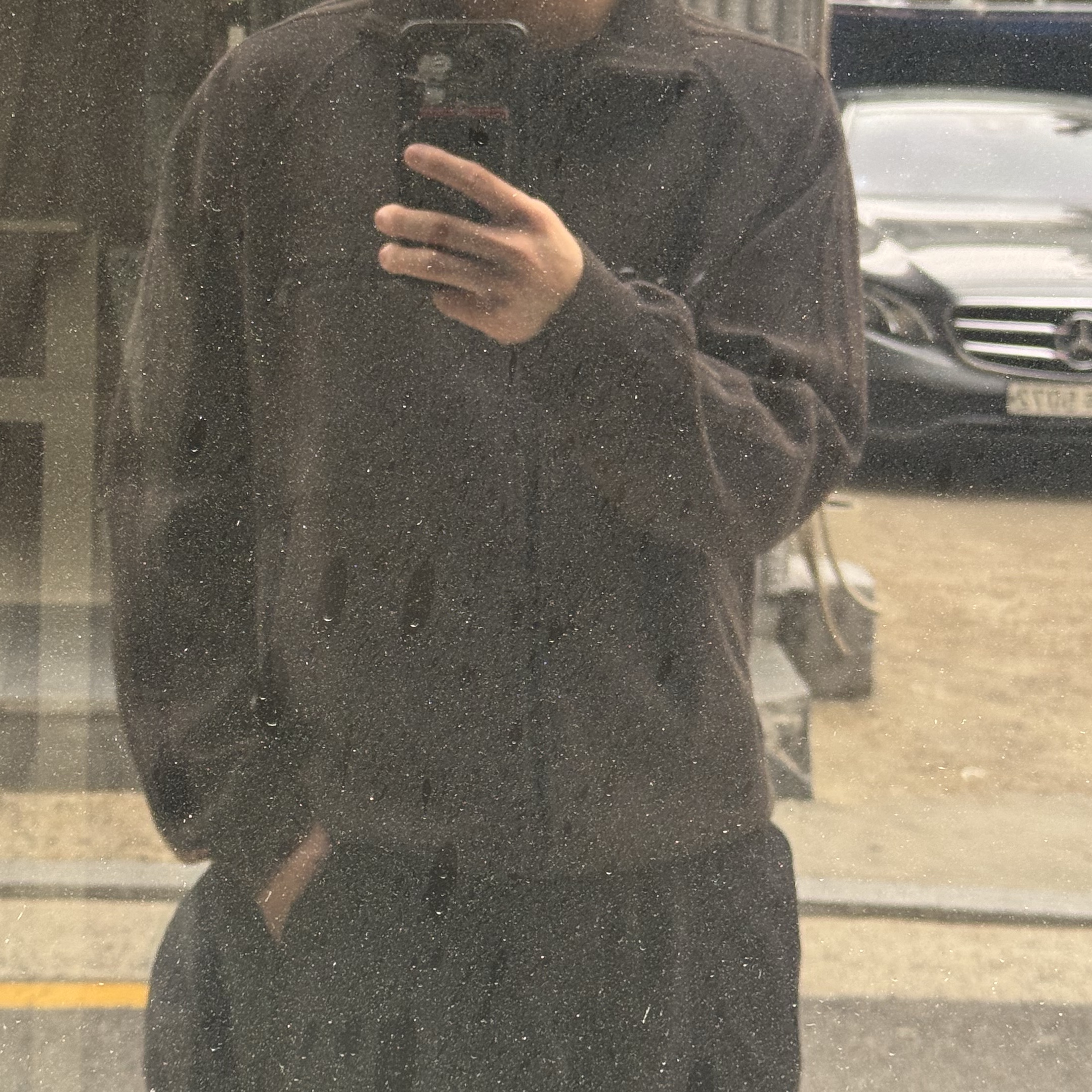 Adidas x Thug Club Track Top Black - KR Sizing 착용 스타일 - 2