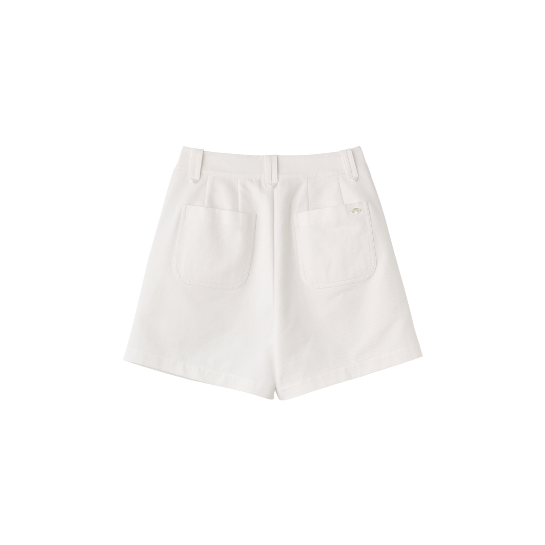 WBE2L12509WH General Idea Woman Cotton Pintuck Shorts White - #2