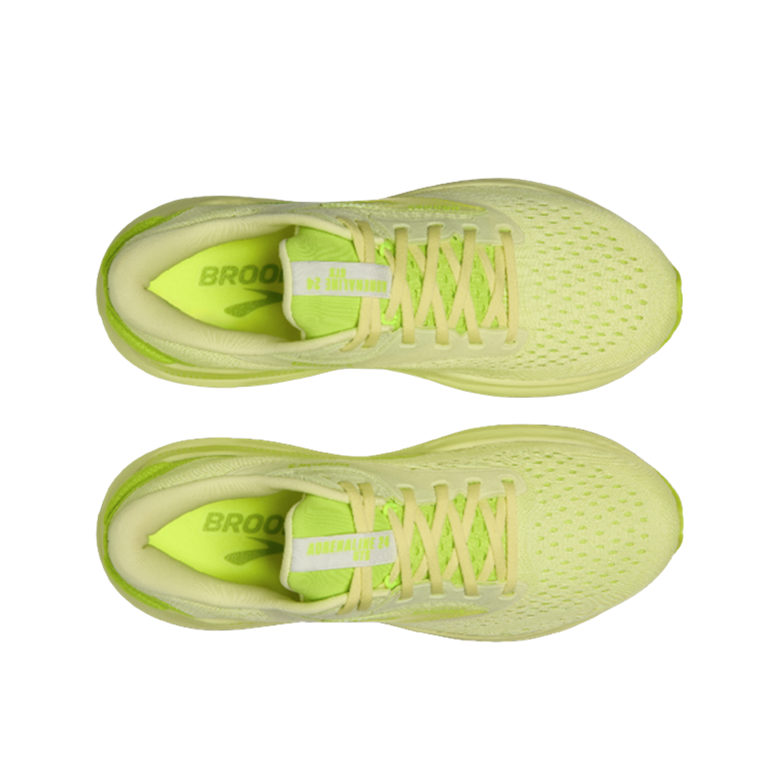 브룩스 러닝 아드레날린 GTS 24 라임 - D 미디움(Brooks Running Adrenaline GTS 24 Lime - D Medium) - 2