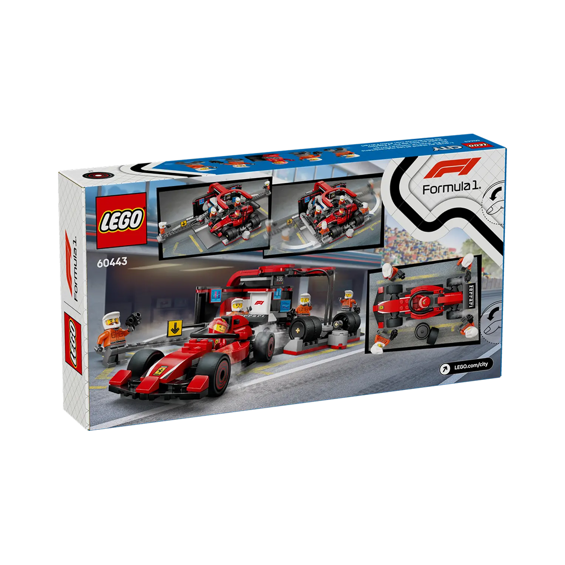 레고 시티 페라리 피트 스탑과 크루(Lego City Ferrari Pit Stop & Pit Crew with Ferrari Car) - 2