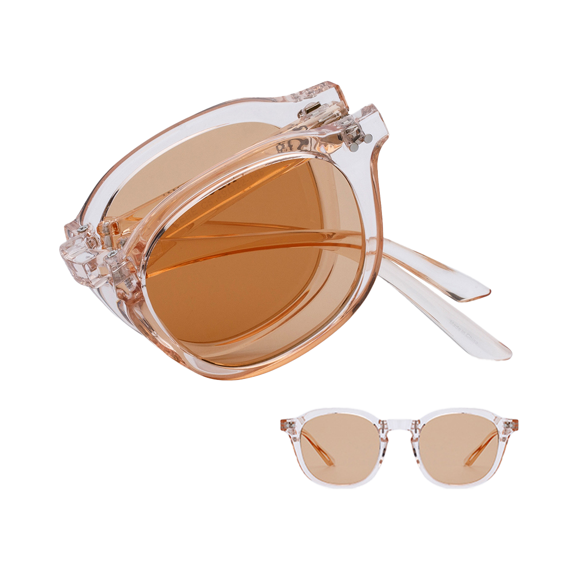 Zehe Sunglass Peach RECLOW Zehe Sunglass Peach