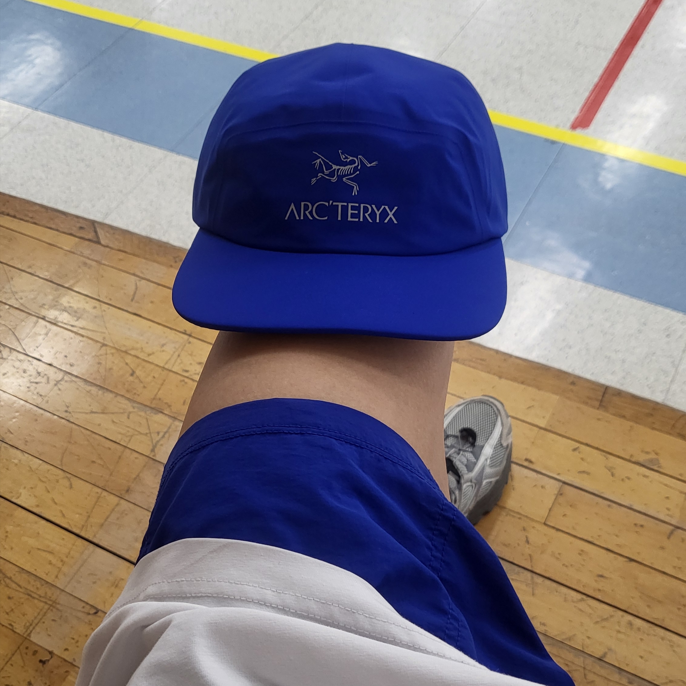 Arc'teryx Gore 5 Panel Cap Vitality 착용 스타일