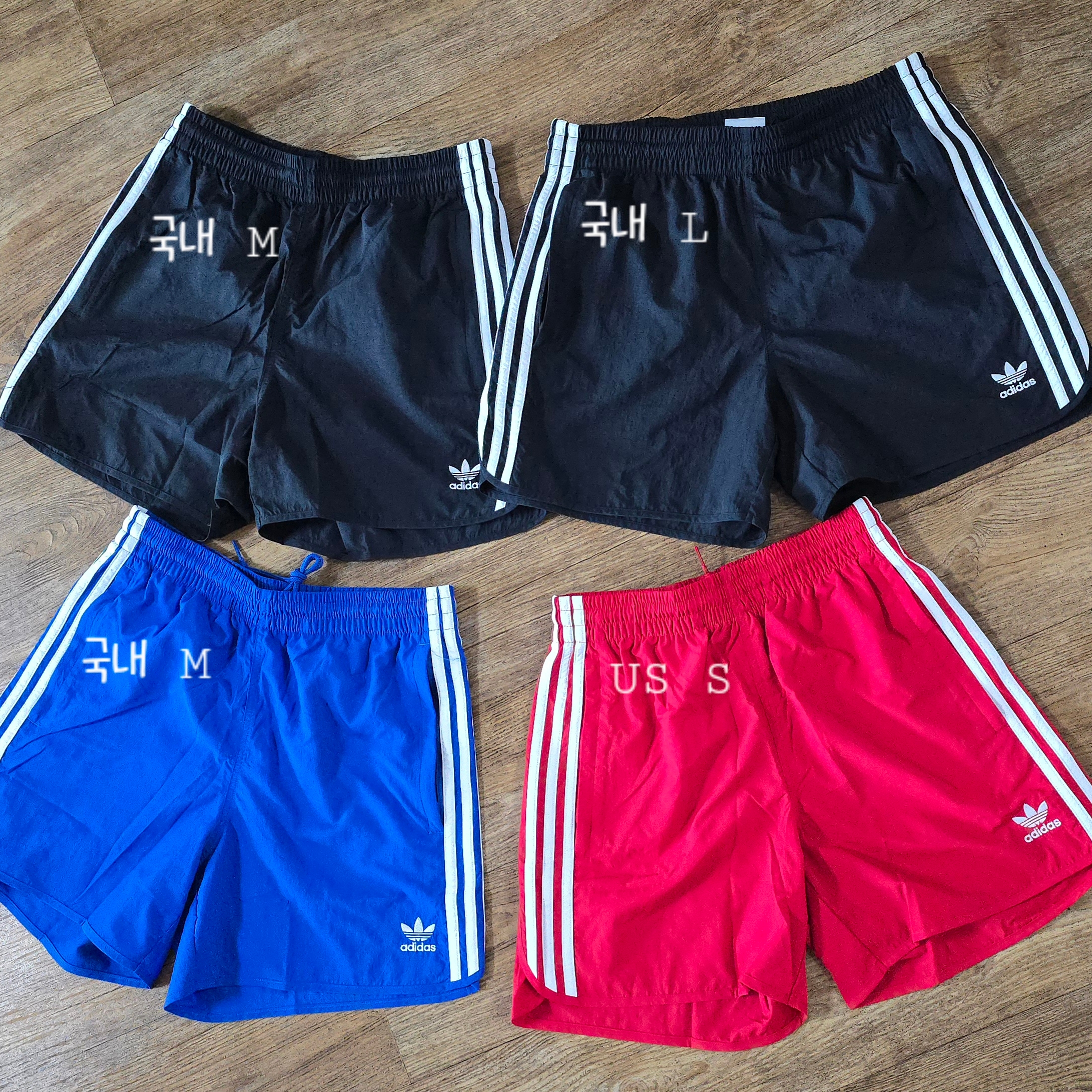 Adidas Adicolor Classic Sprinter Shorts Black - KR Sizing, Adidas Adicolor Classic Sprinter Shorts Black - US Sizing 착용 스타일 - 1