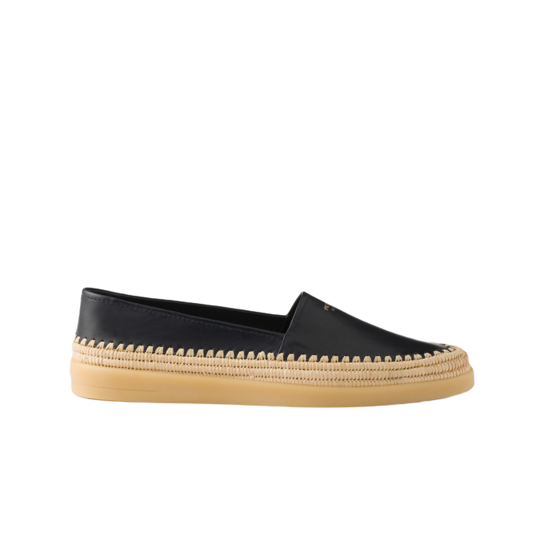 프라다 나파 레더 에스파드리유 네이비(Prada Nappa Leather Espadrilles Navy) - 1