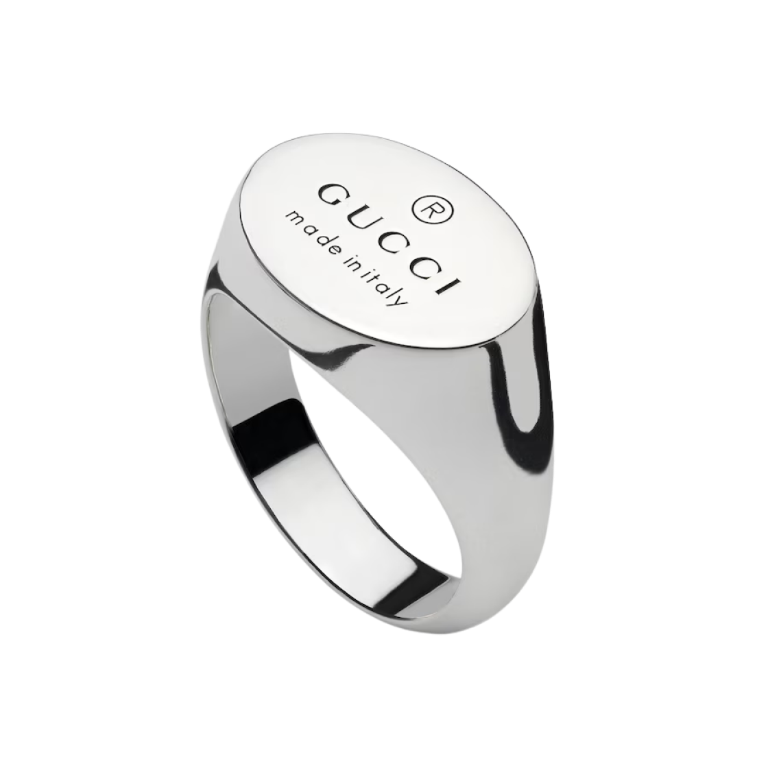 구찌 트레이드마크 오발 링 925 스털링 실버(Gucci Trademark Oval Ring 925 Sterling Silver) - 2