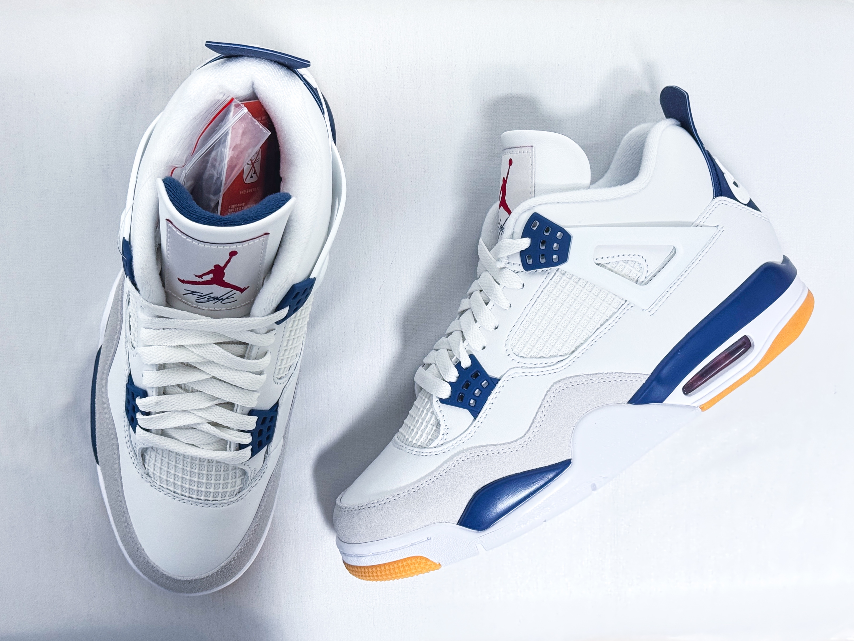 Jordan 4 x Nike SB Retro SP Navy 착용 스타일