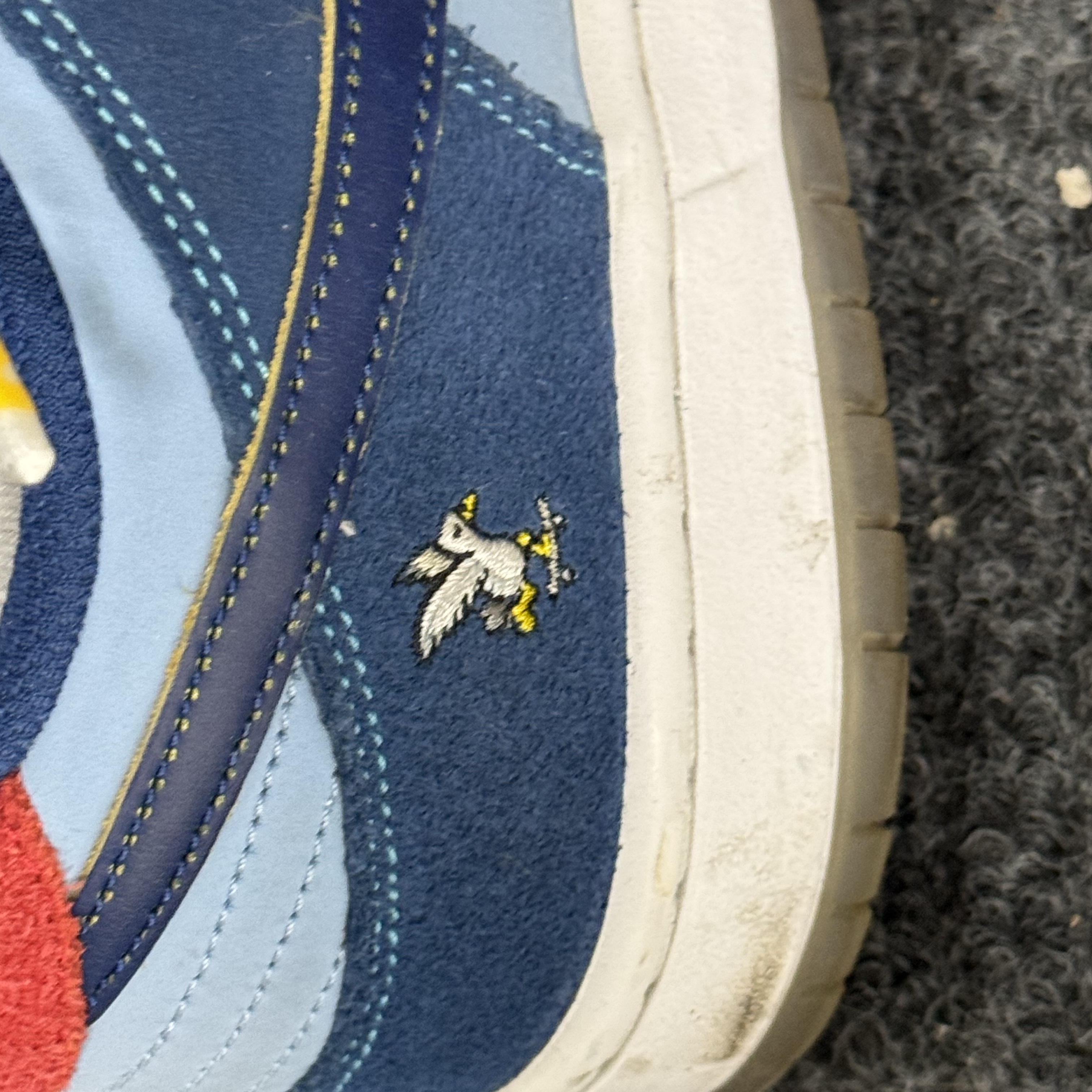Nike x Why So Sad? SB Dunk Low Pro Coastal Blue 착용 스타일