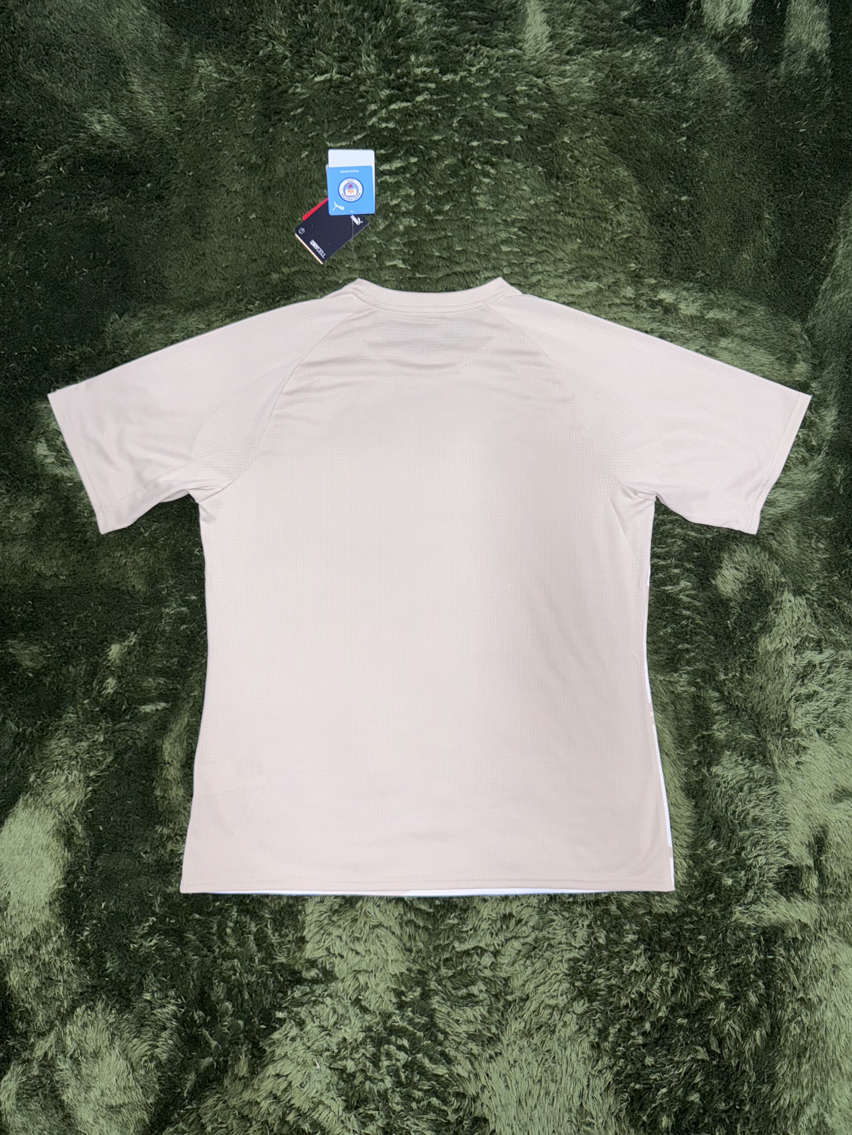 Puma Manchester City 2023/24 Prematch Short Sleeve Jersey Granola Aubergine (Non Marking Ver.) 착용 스타일 - 6