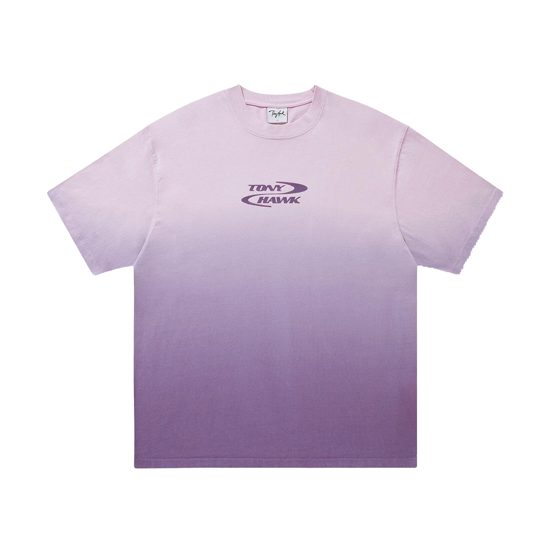 토니호크 딥 다잉 그래픽 티셔츠 라이트 퍼플(TONYHAWK Deep Dyeing Graphic T-Shirt Light Purple)