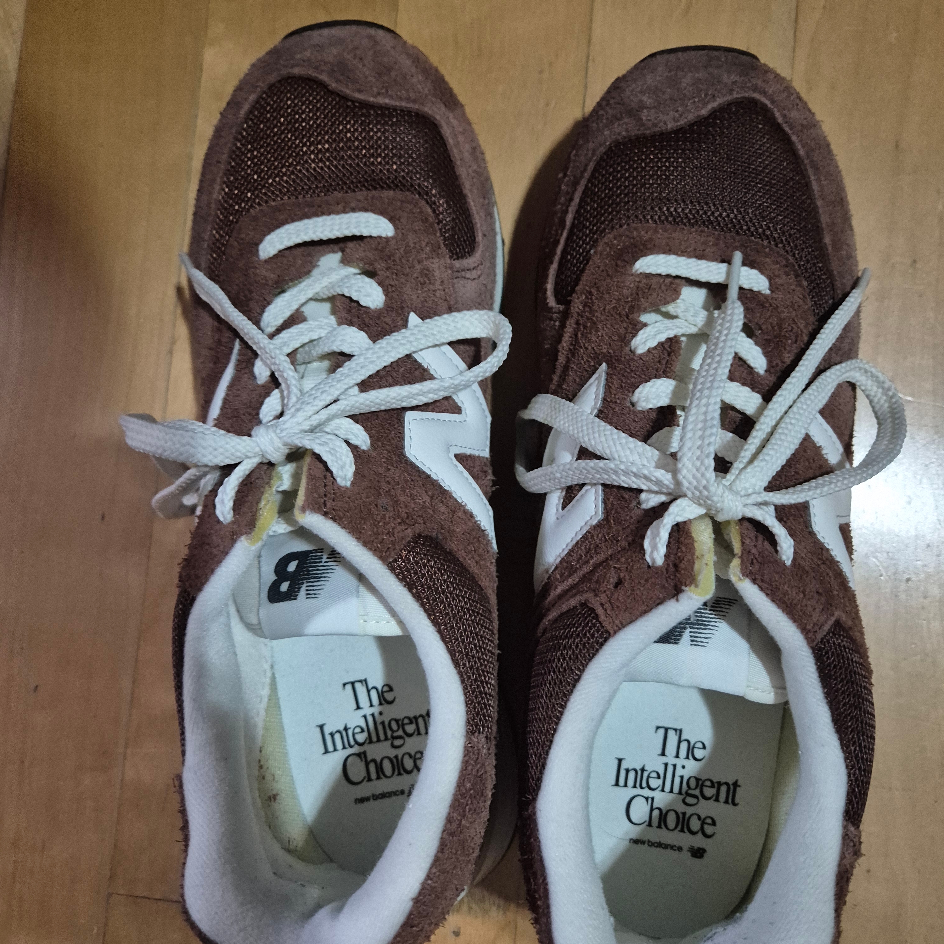 New Balance 574 Rich Oak - D Standard 착용 스타일