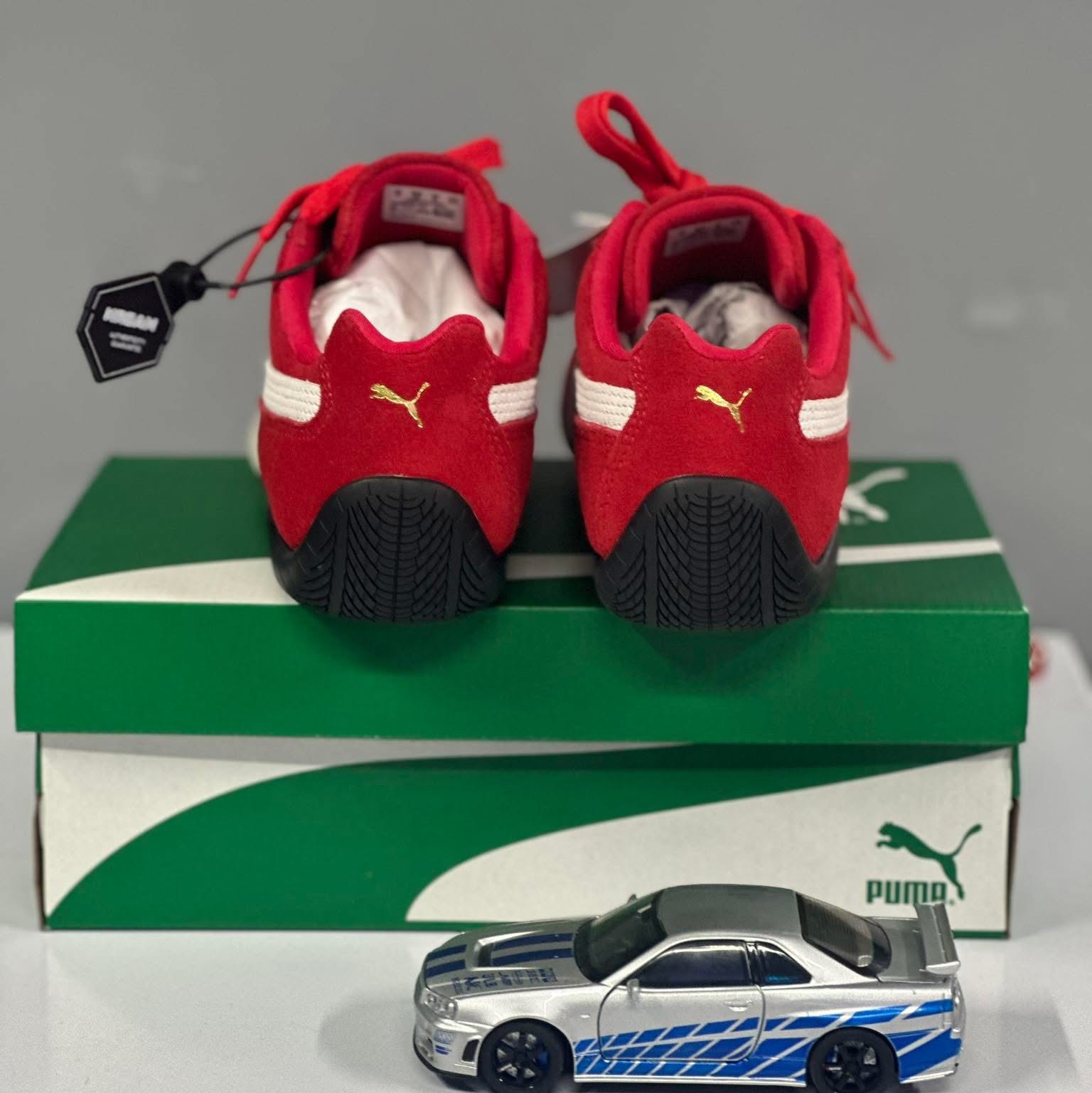 Puma Speedcat OG Red White 착용 스타일 - 2