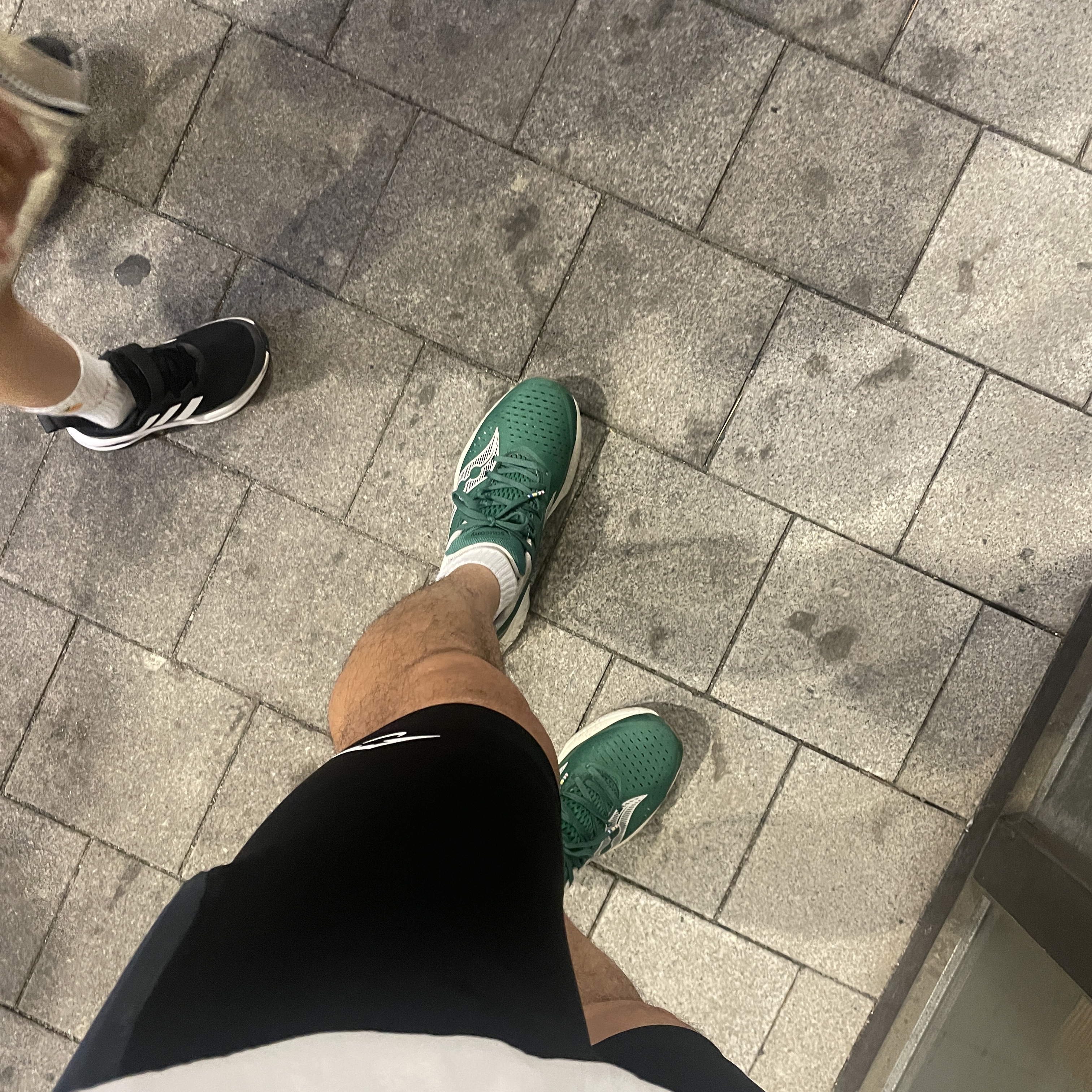 Nike Lava Loops Dri-Fit ADV Running Tights Black Anthracite - Asia, Saucony Endorphin Speed 4 Verdant White 착용 스타일