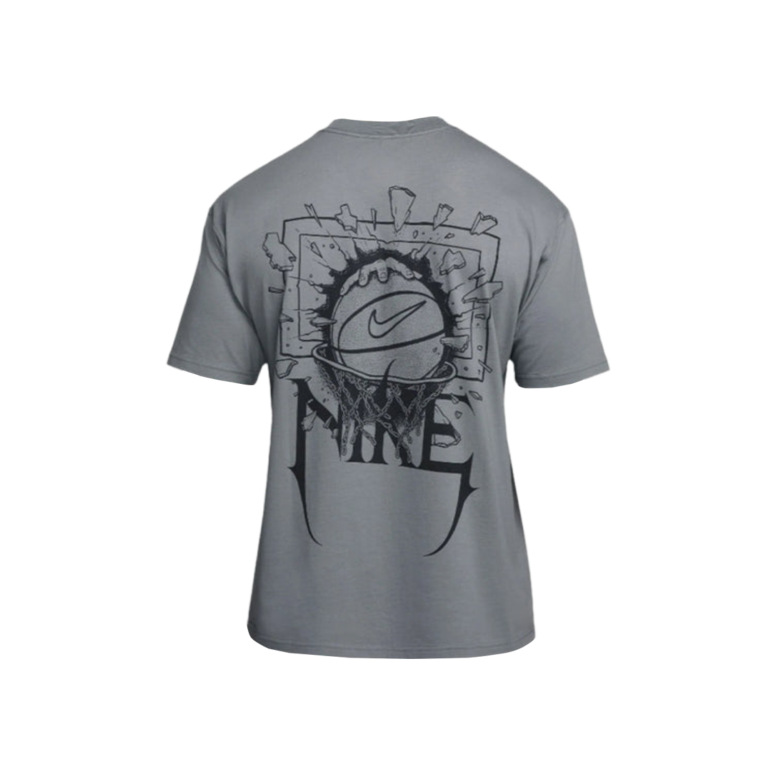 HJ3432-065 Nike Max 90 Basketball T-Shirt Cool Grey - Asia - #2