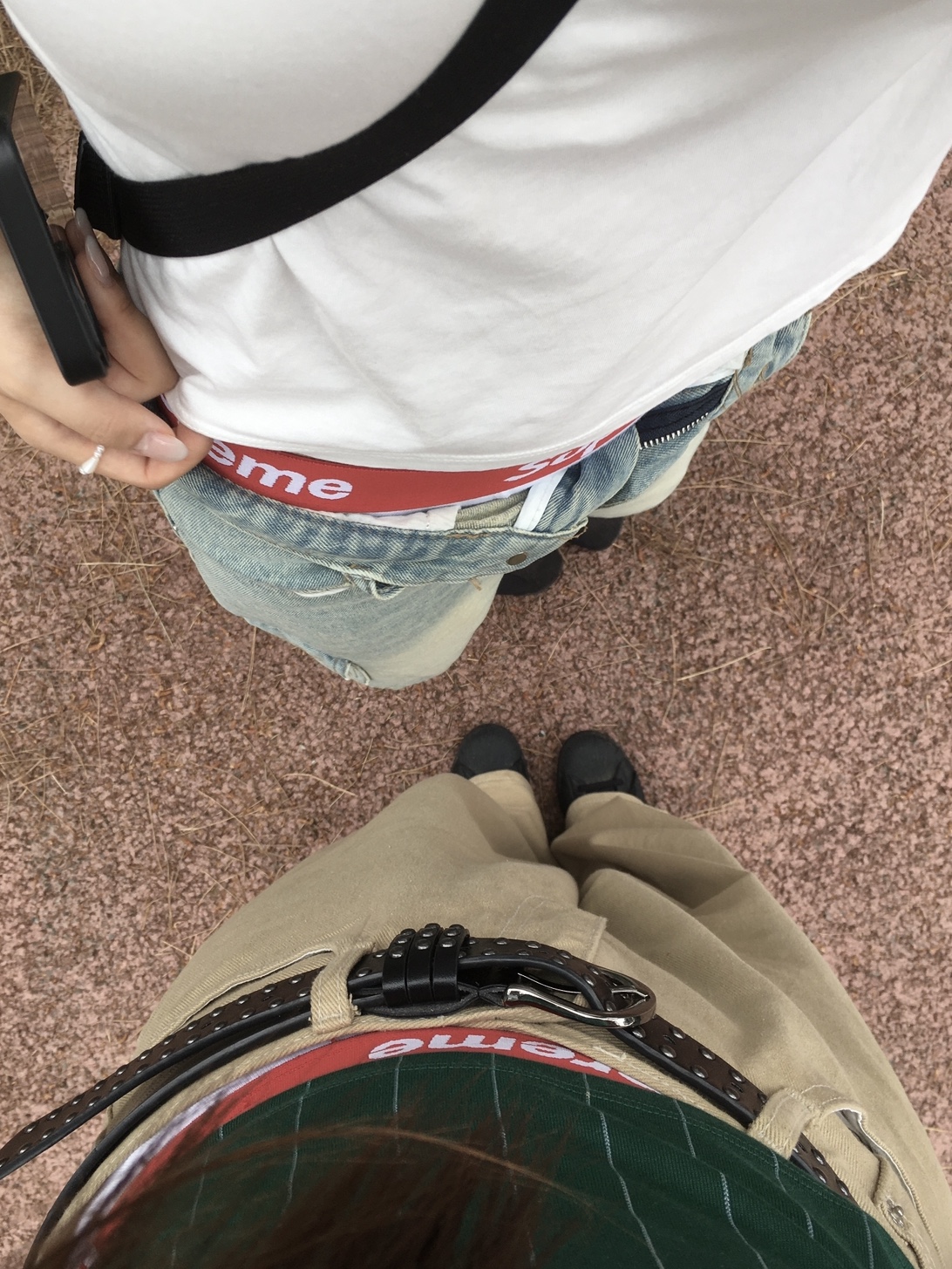 Supreme Hanes Boxer Briefs White (4 Pack), (W) Asics Life Walker 018 Black - 2E Extra Wide 착용 스타일