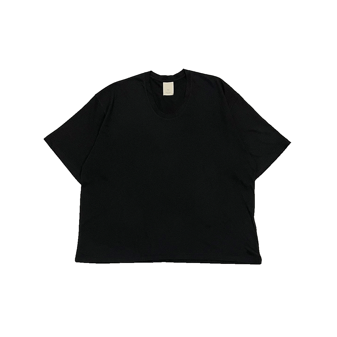 언더마이카 무.111 오리지널 로고 루즈 핏 유넥 티셔츠 블랙(Undermycar Mu.111 Original Logo Loose fit U-neck T-shirts Black)