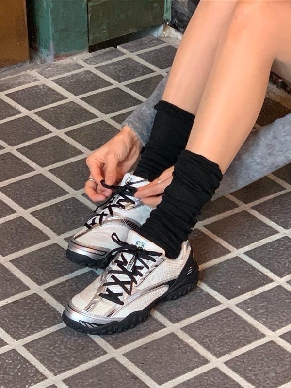 [6% 적립]Fila Echappe V2 Black 착용 스타일 - 4