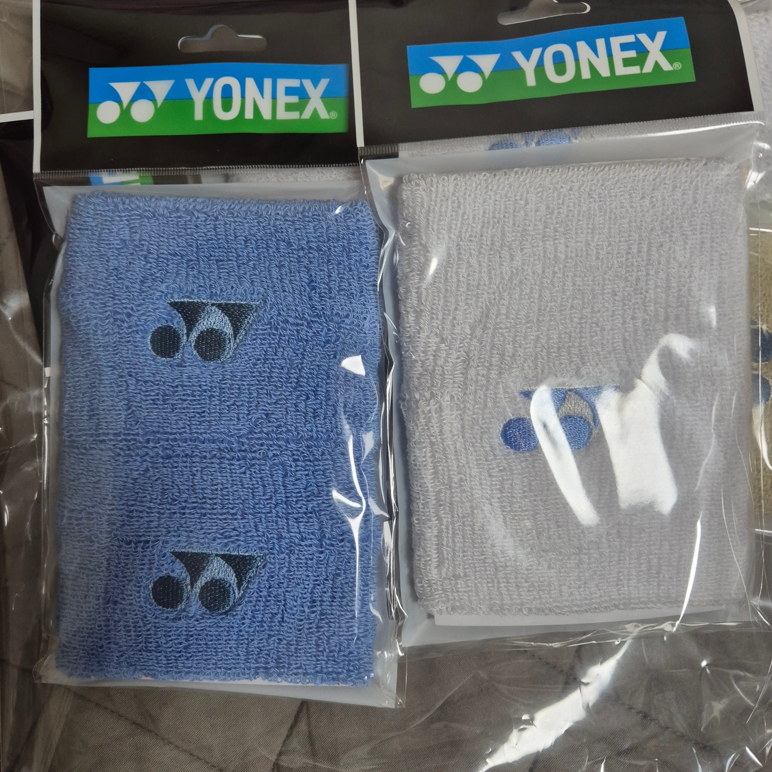 IAB Studio x Yonex Tennis Band Pack White Blue Reed Yellow 착용 스타일
