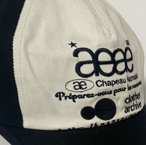 Aeae Web Logo Mesh Cap Black 착용 스타일