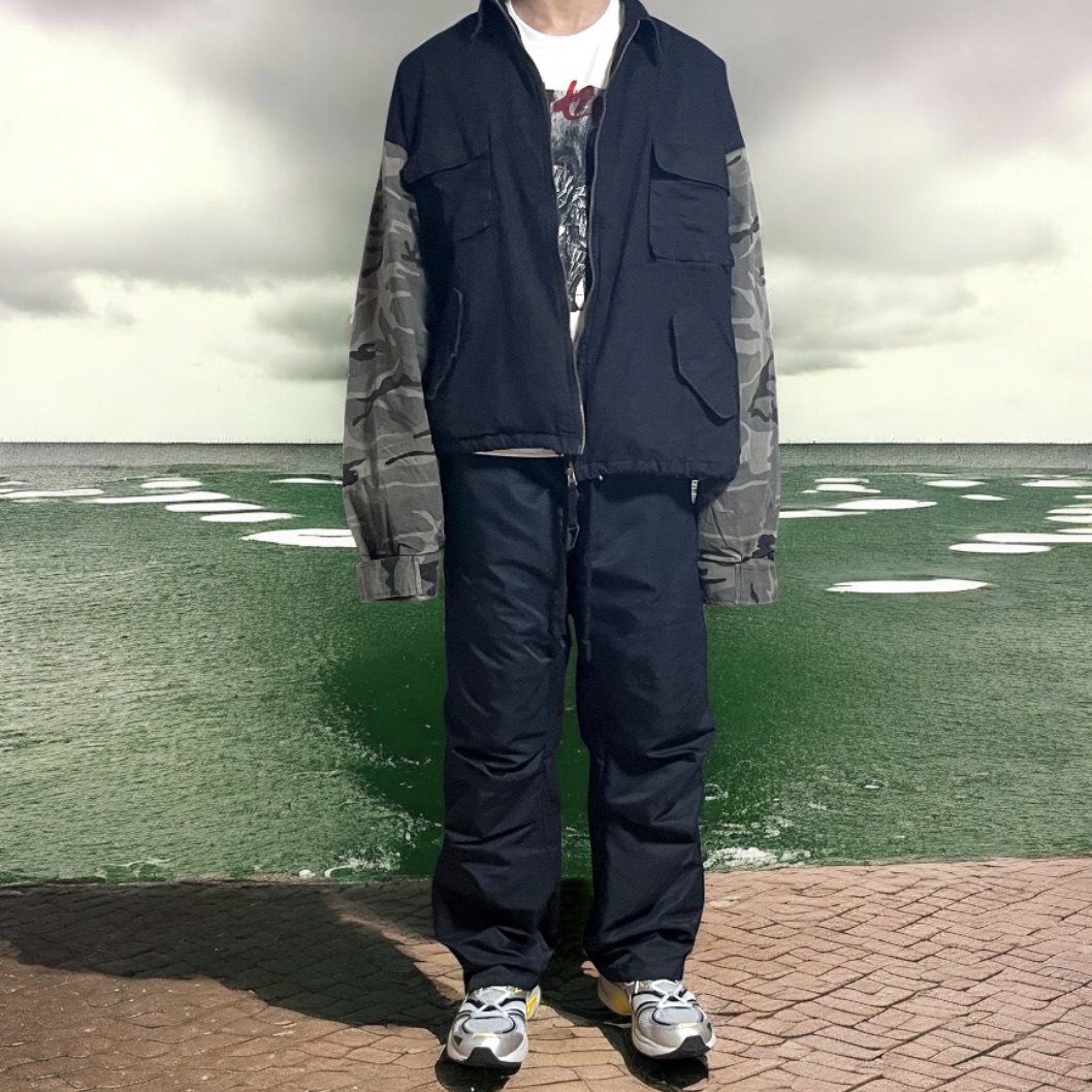 Reebok Premier Road Plus VI Yellow, Undermycar Morph Oversized Crop Field Jacket Rock Ridge - 23SS 착용 스타일 - 1
