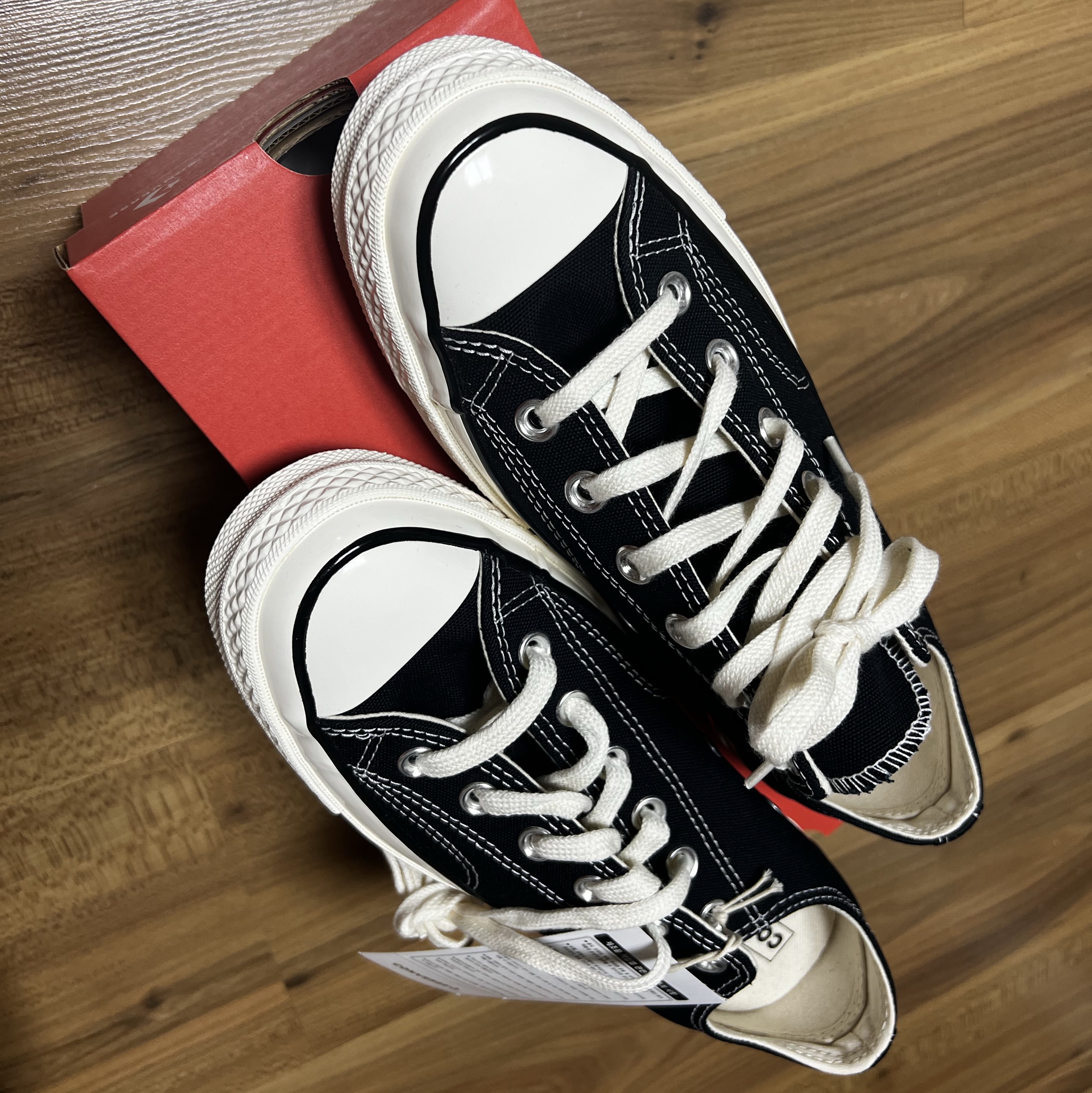 Converse Chuck 70 Ox Black - Standard 착용 스타일