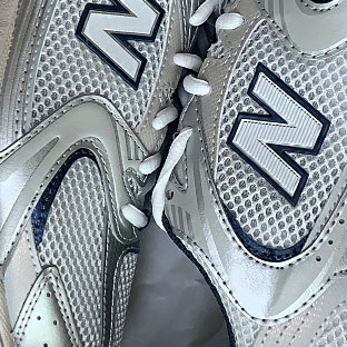New Balance 530 Steel Grey 착용 스타일