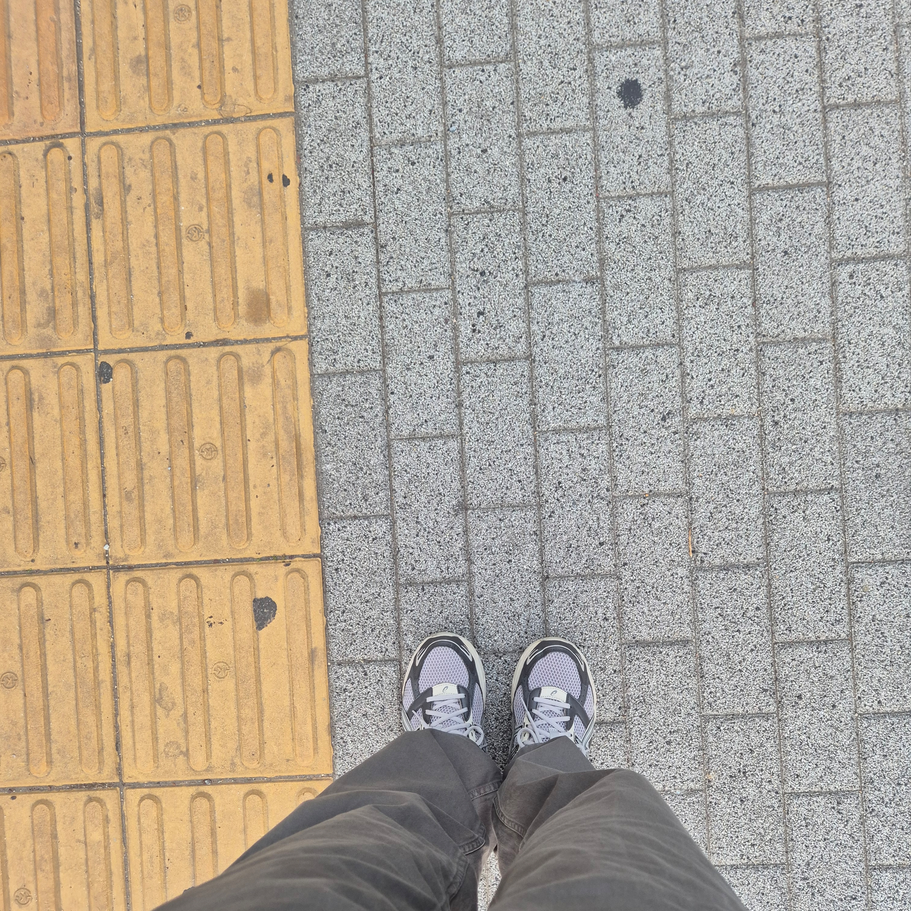 Asics Gel-1130 Oyster Grey Clay Grey 착용 스타일