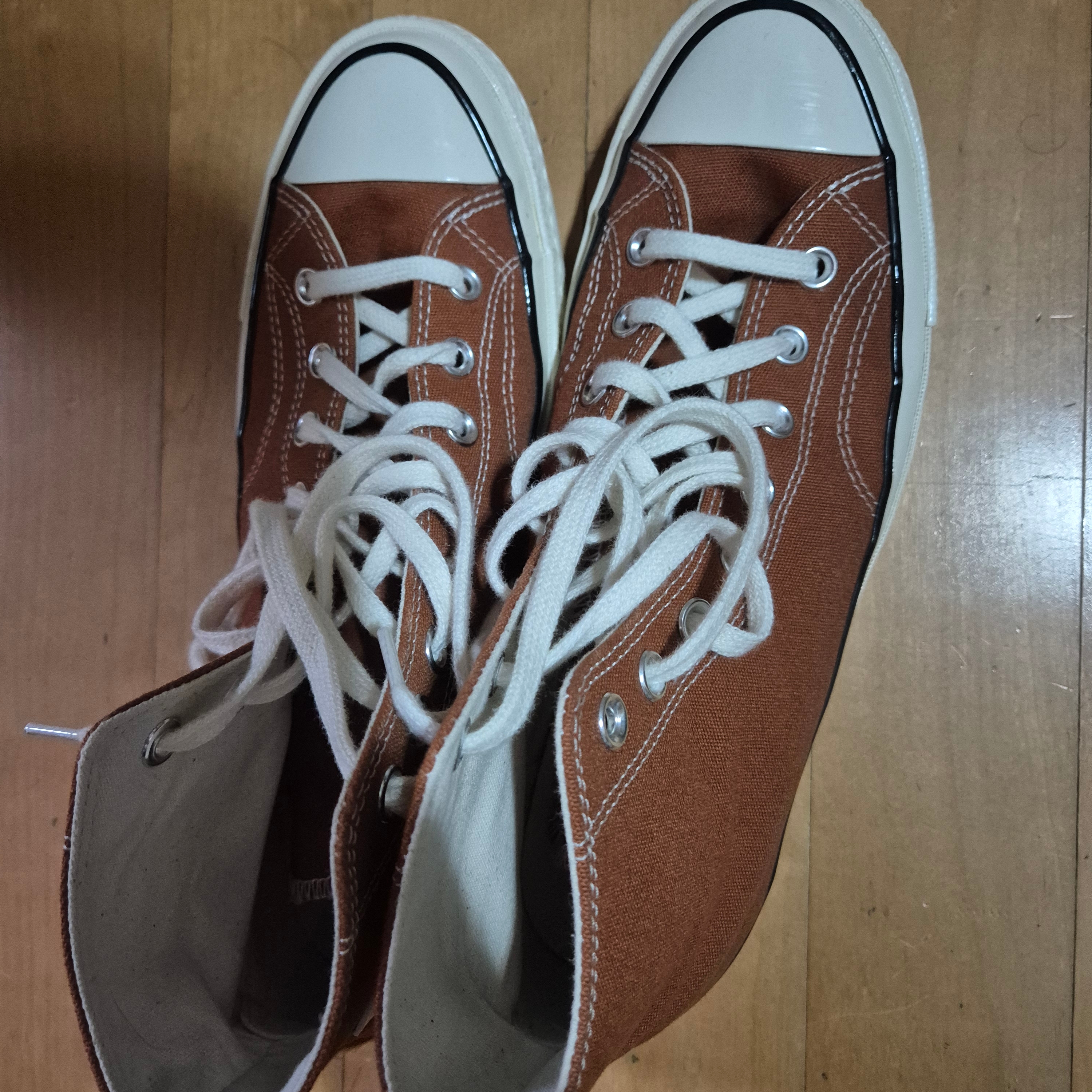 Converse Chuck 70 High Tawny Owl Egret 착용 스타일