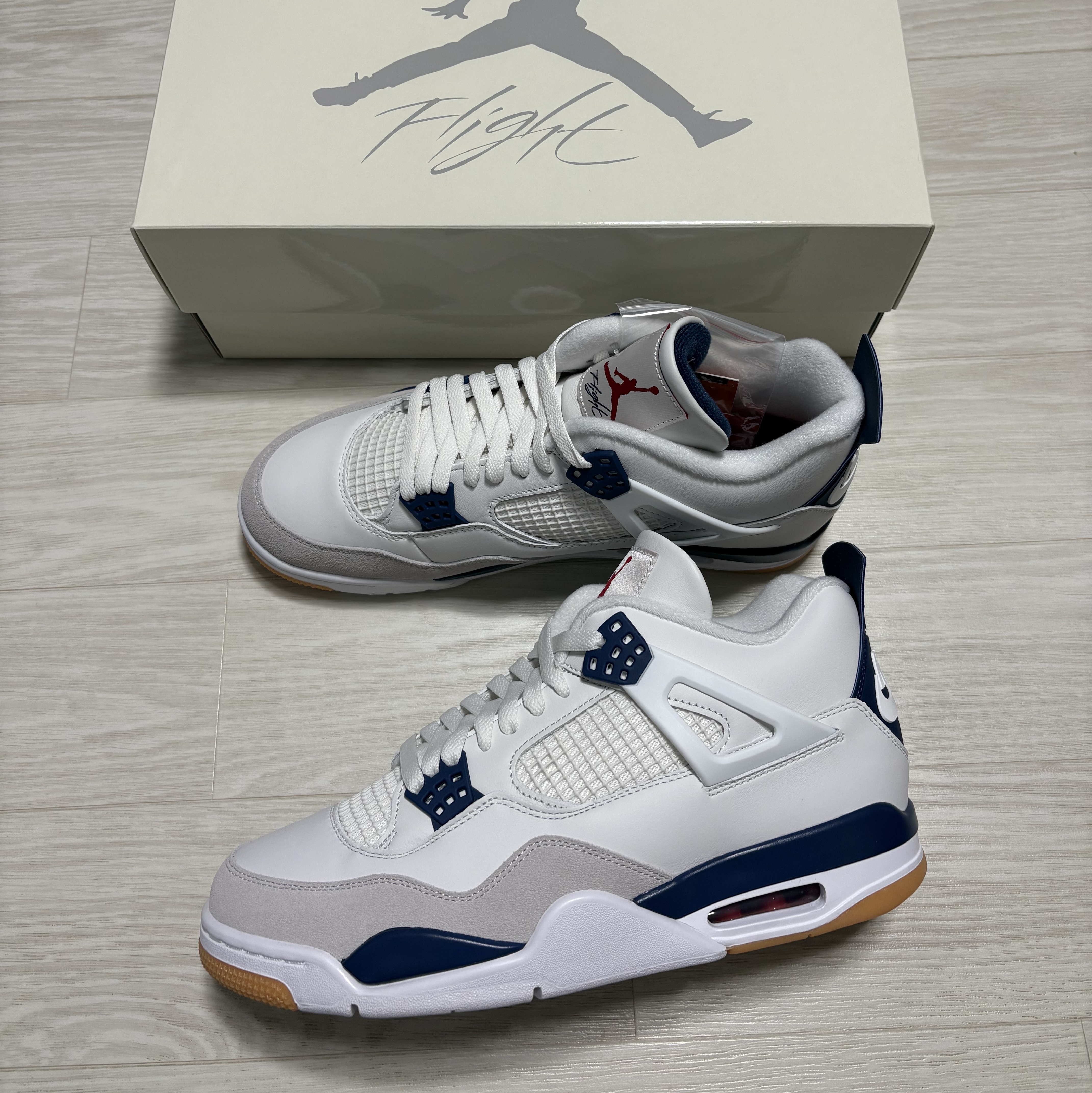 Jordan 4 x Nike SB Retro SP Navy 착용 스타일