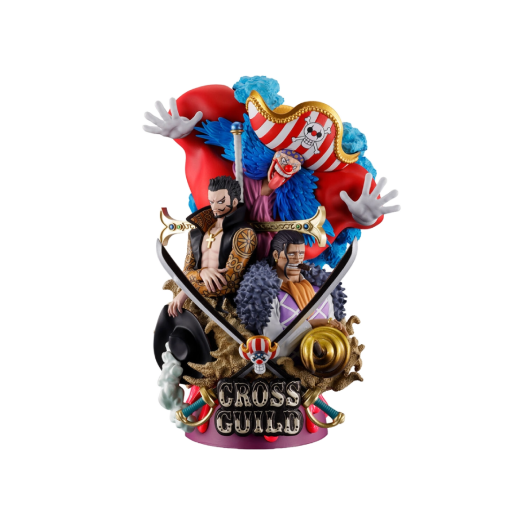 4535123844751-set [예약배송] Megahouse Petitrama Dx One Piece Logbox Re Birth 03 Cross Guild