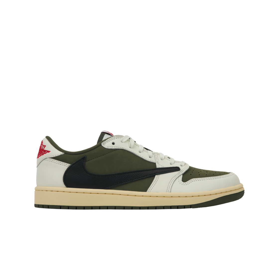 조던 1 x 트래비스 스캇 레트로 로우 OG SP 리버스 올리브(Jordan 1 x Travis Scott Retro Low OG SP Reverse Olive)
