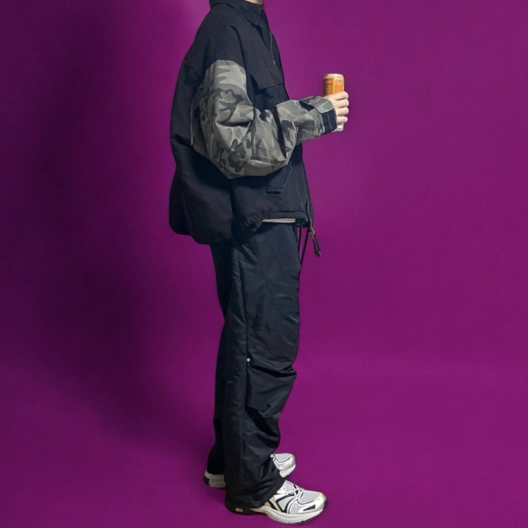 Reebok Premier Road Plus VI Yellow, Undermycar Morph Oversized Crop Field Jacket Rock Ridge - 23SS 착용 스타일 - 2