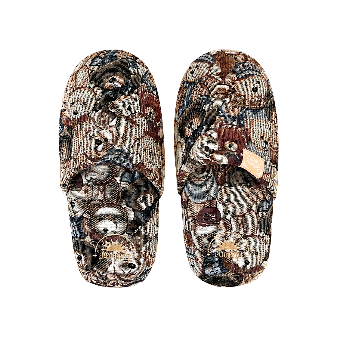 P00000CK POUPPET Bear Bear Room Shoes M size 220-250