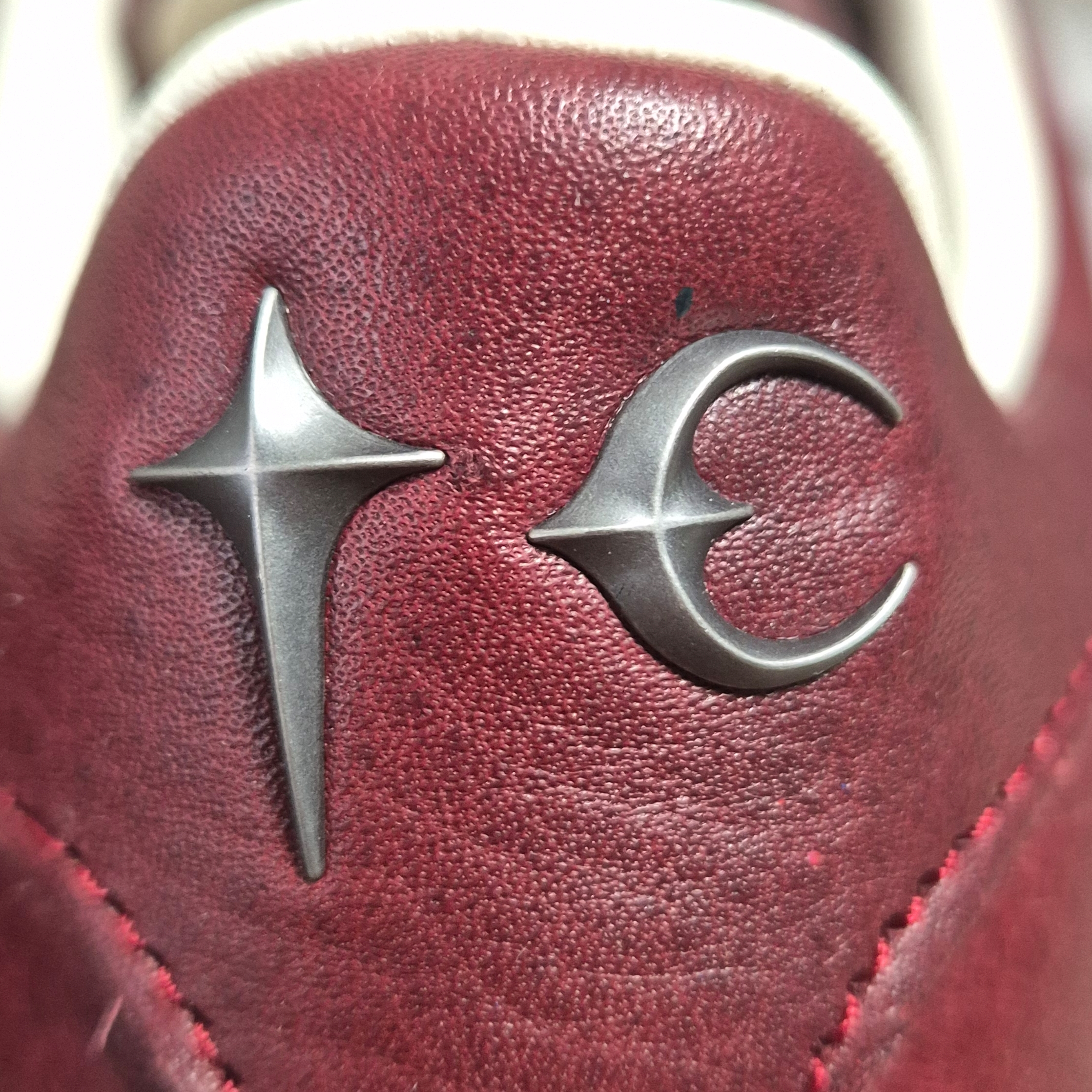 Adidas x Thug Club Superstar Vintage Collegiate Burgundy Cream White 착용 스타일 - 2