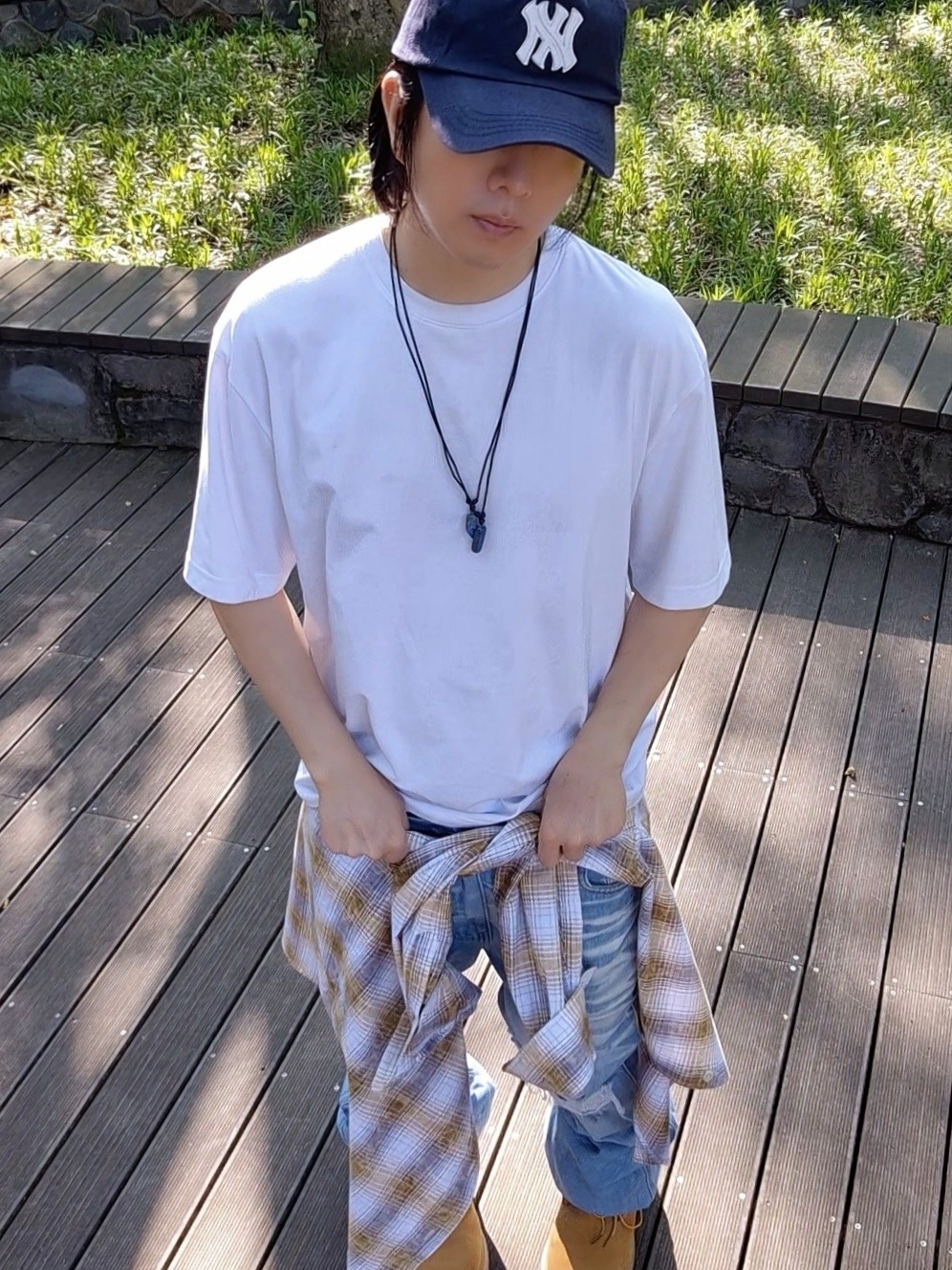 [더블적립]Farfromwhat Far Patch Logo Cap Navy, Timberland Premium 6 inch Waterproof Boot Wheat Nubuck - Wide 착용 스타일 - 1