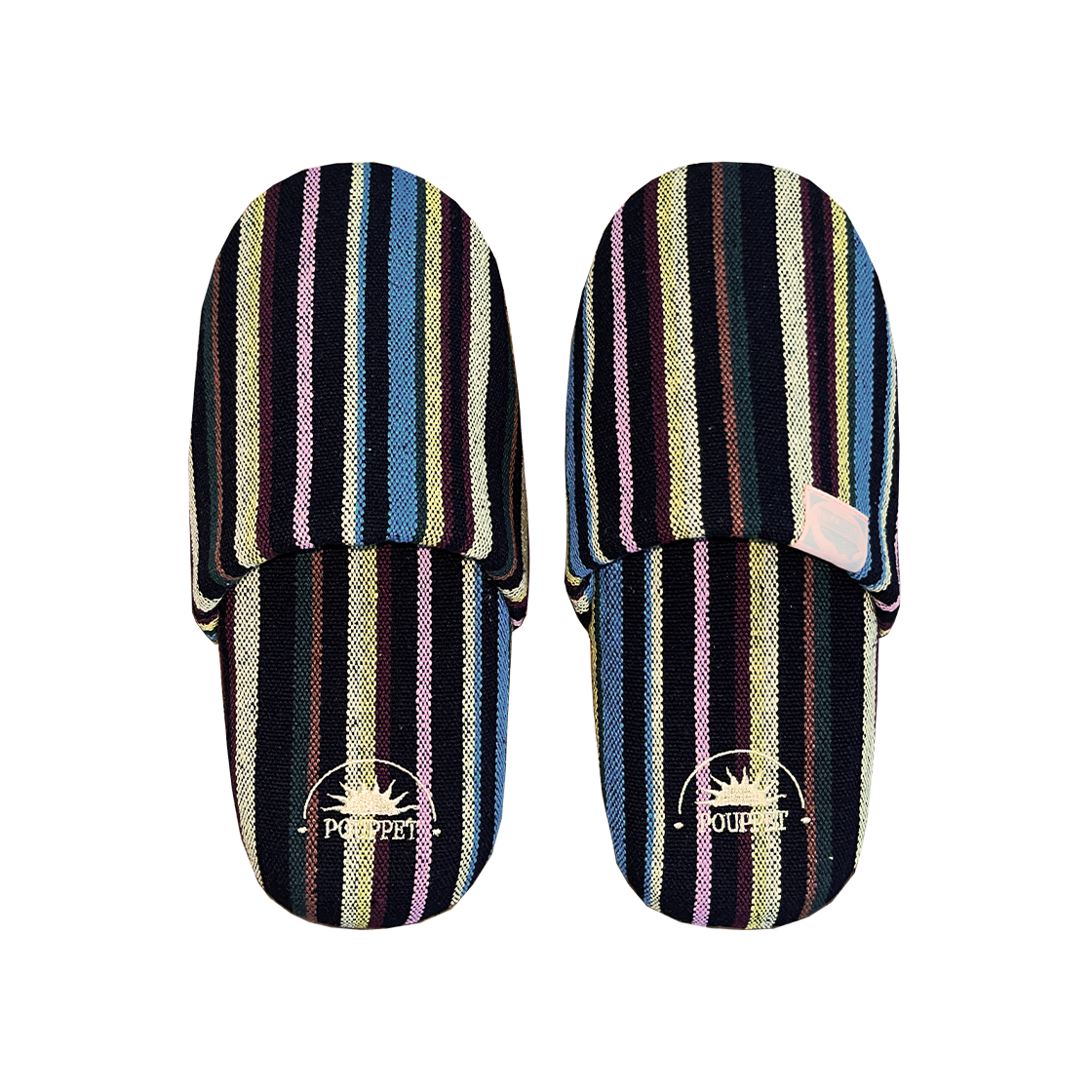 [3% 적립] 푸펫 보헤미안 룸슈즈 블랙([3% 적립] POUPPET Bohemian Room Shoes Black)