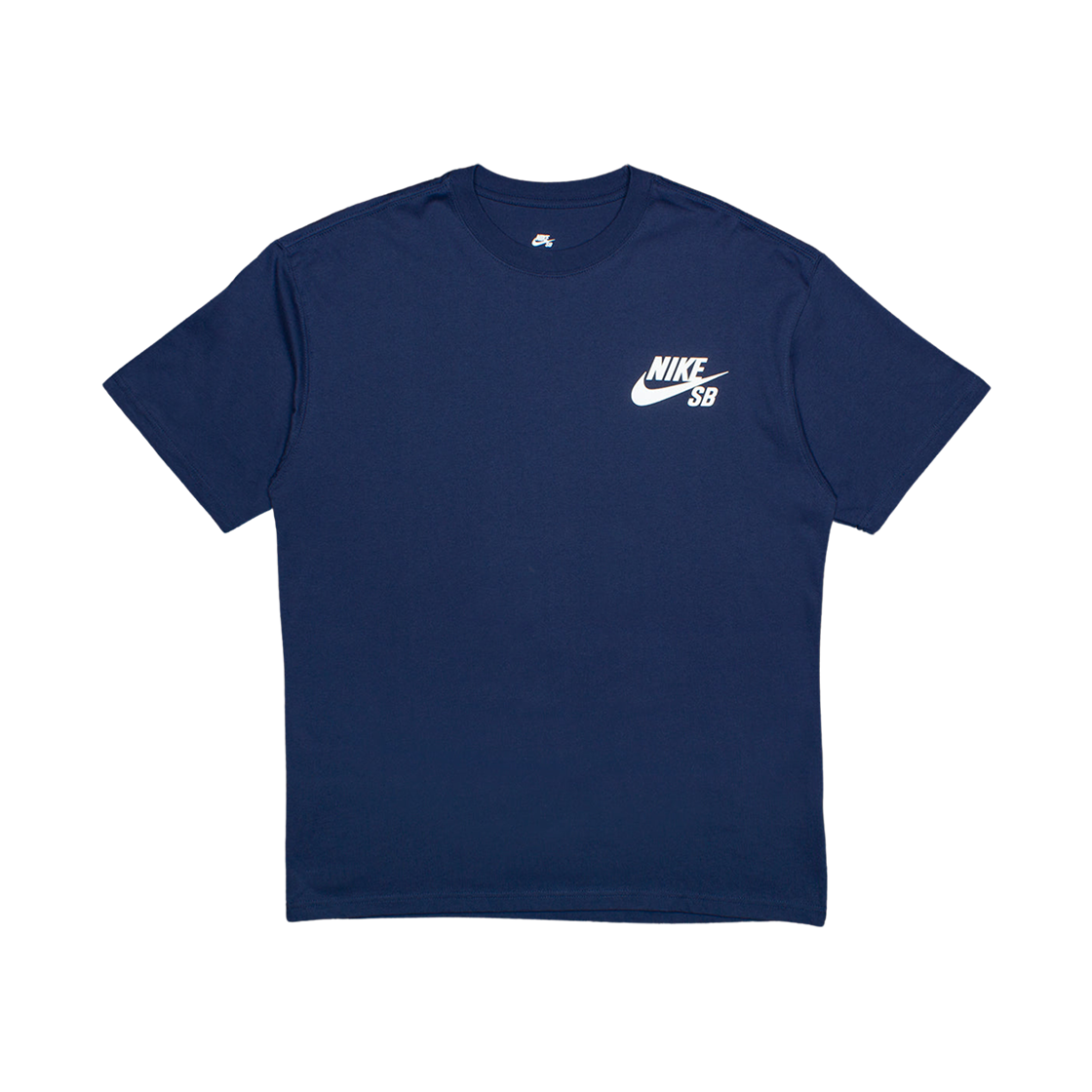 DC7818-411 Nike SB Logo Skateboarding T-Shirt Midnight Navy - Asia